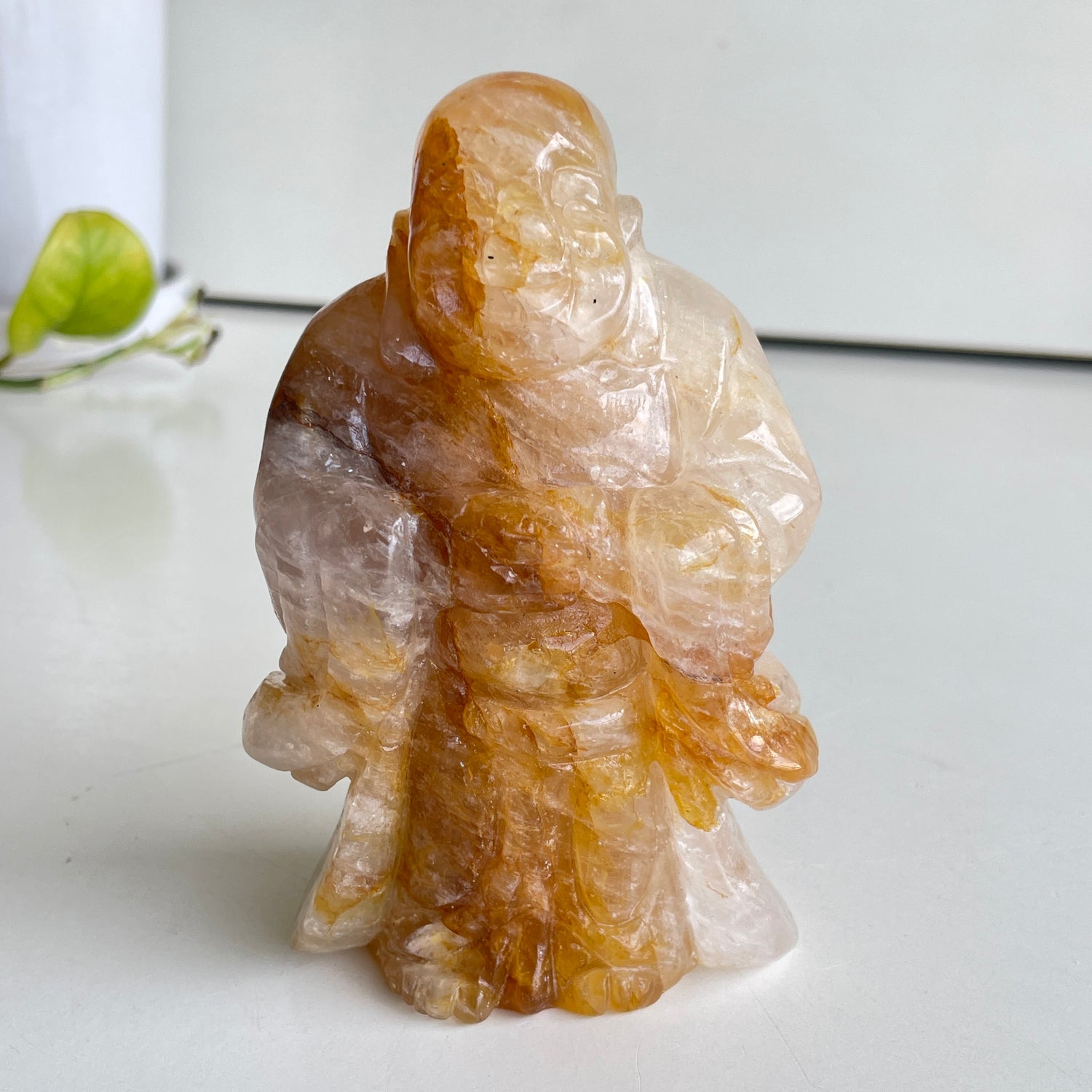 Golden Healer Quartz Buddha 1
