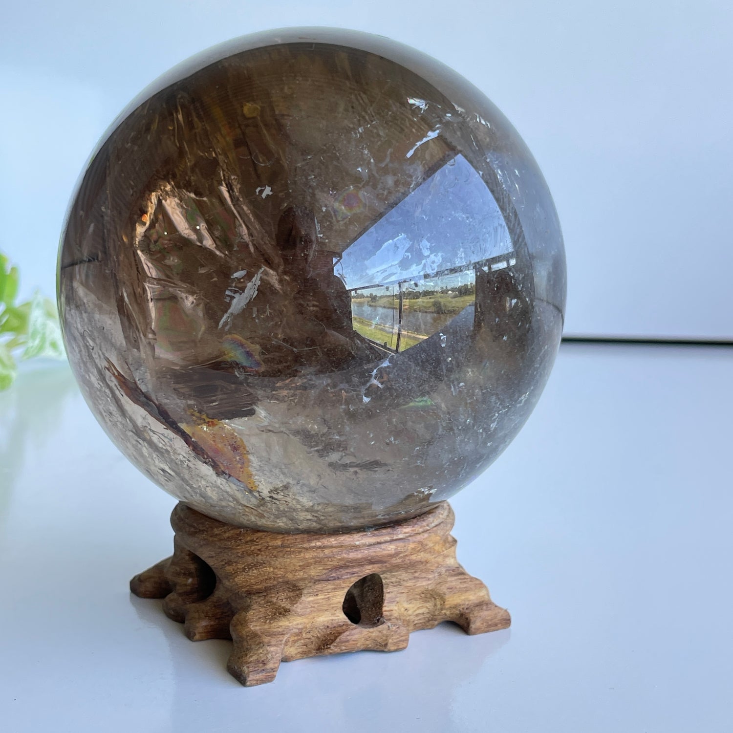 Smoky Quartz Sphere 11cm