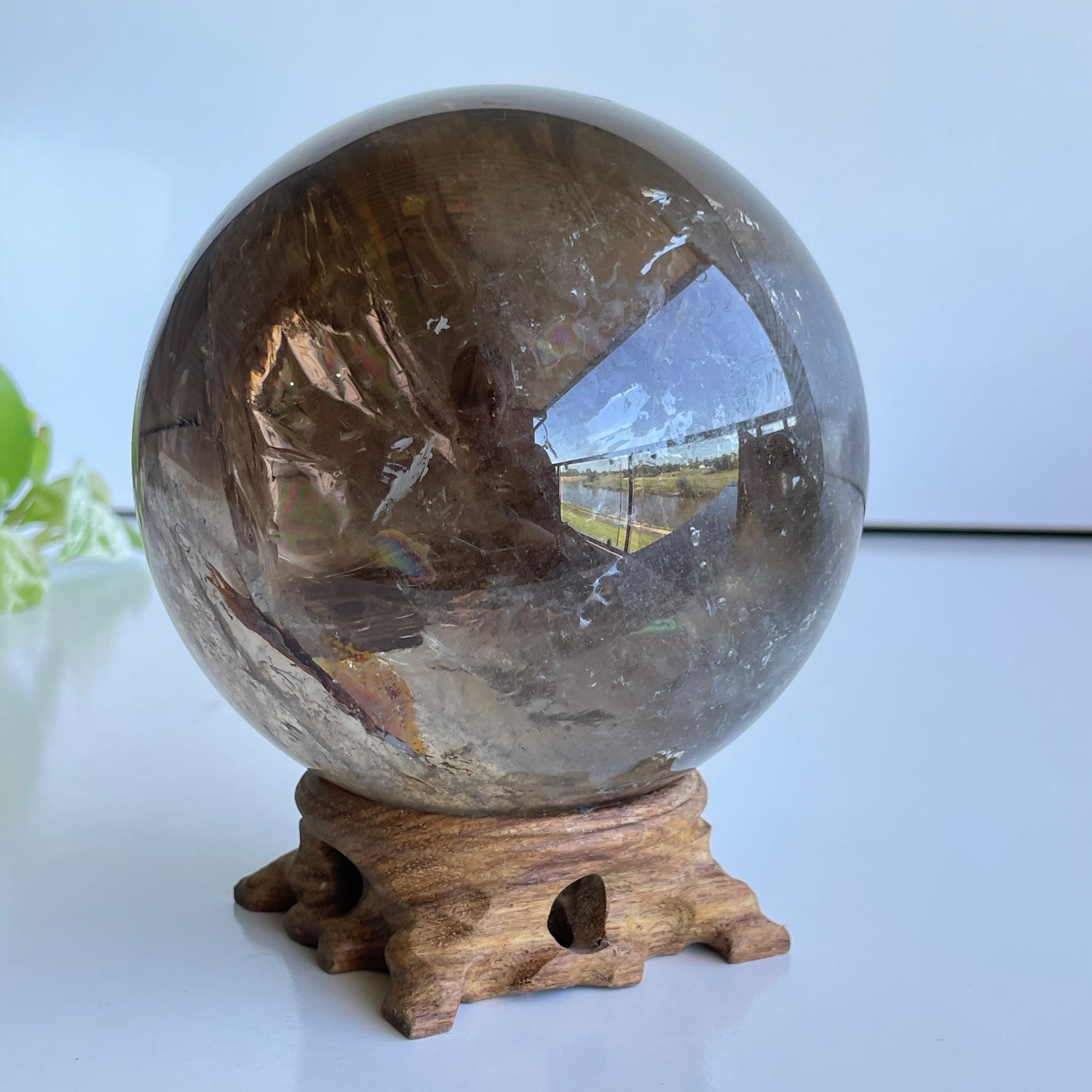 Smoky Quartz Sphere 11cm