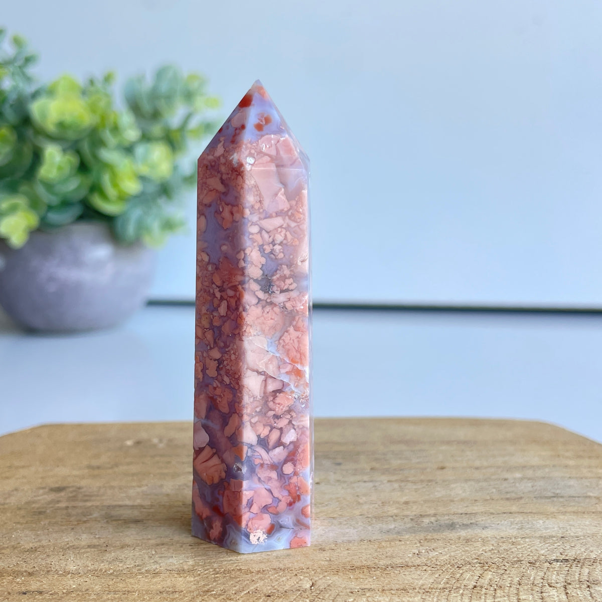 Pink Agate Generator 7.8cm