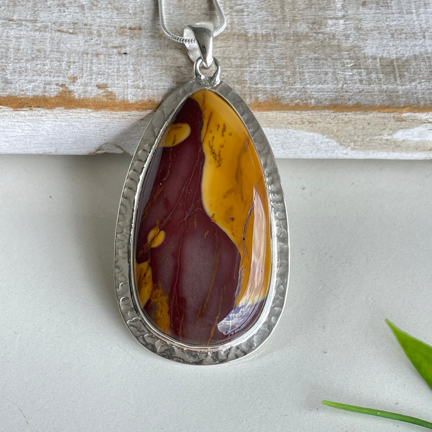 Mookaite Teardrop Pendant