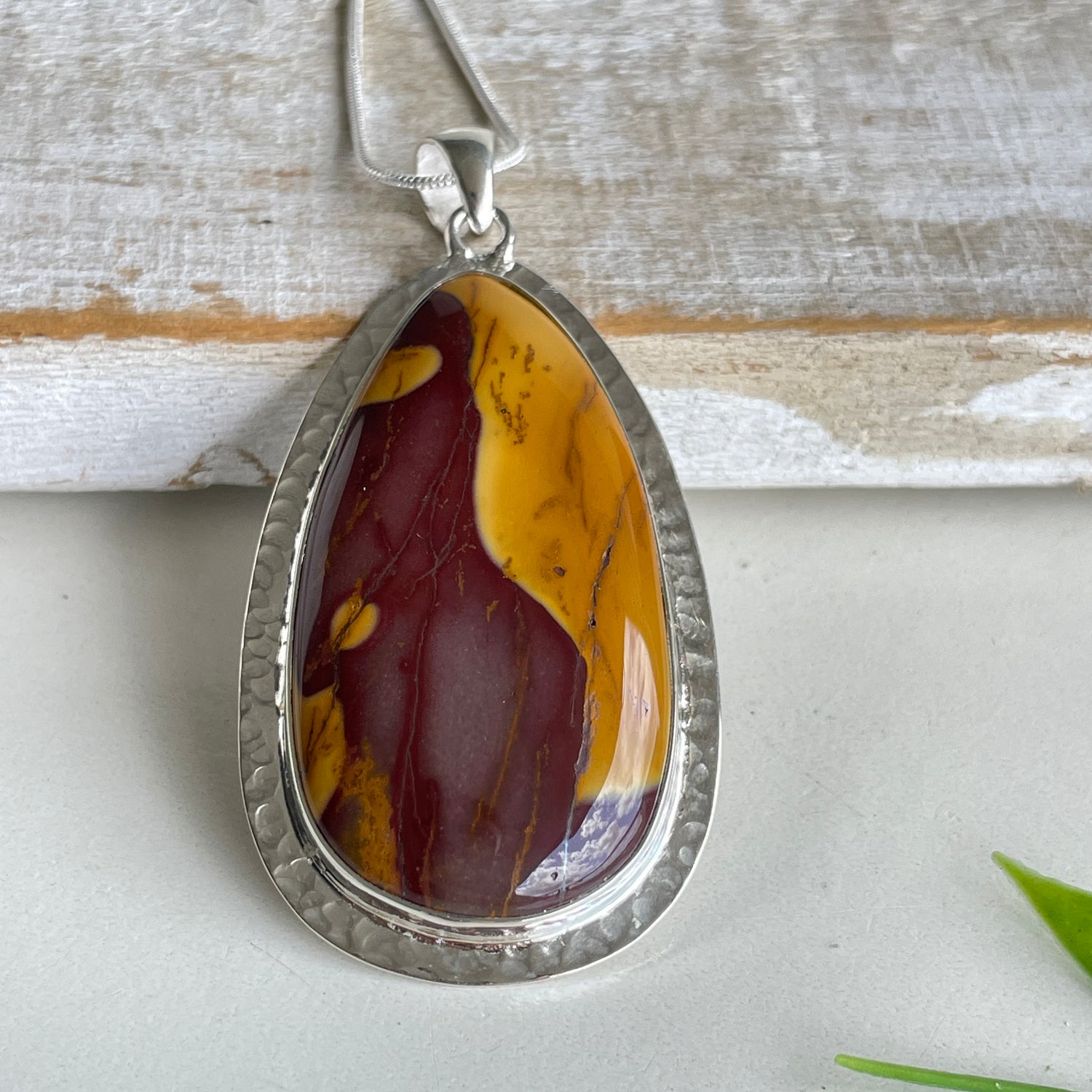 Mookaite Teardrop Pendant
