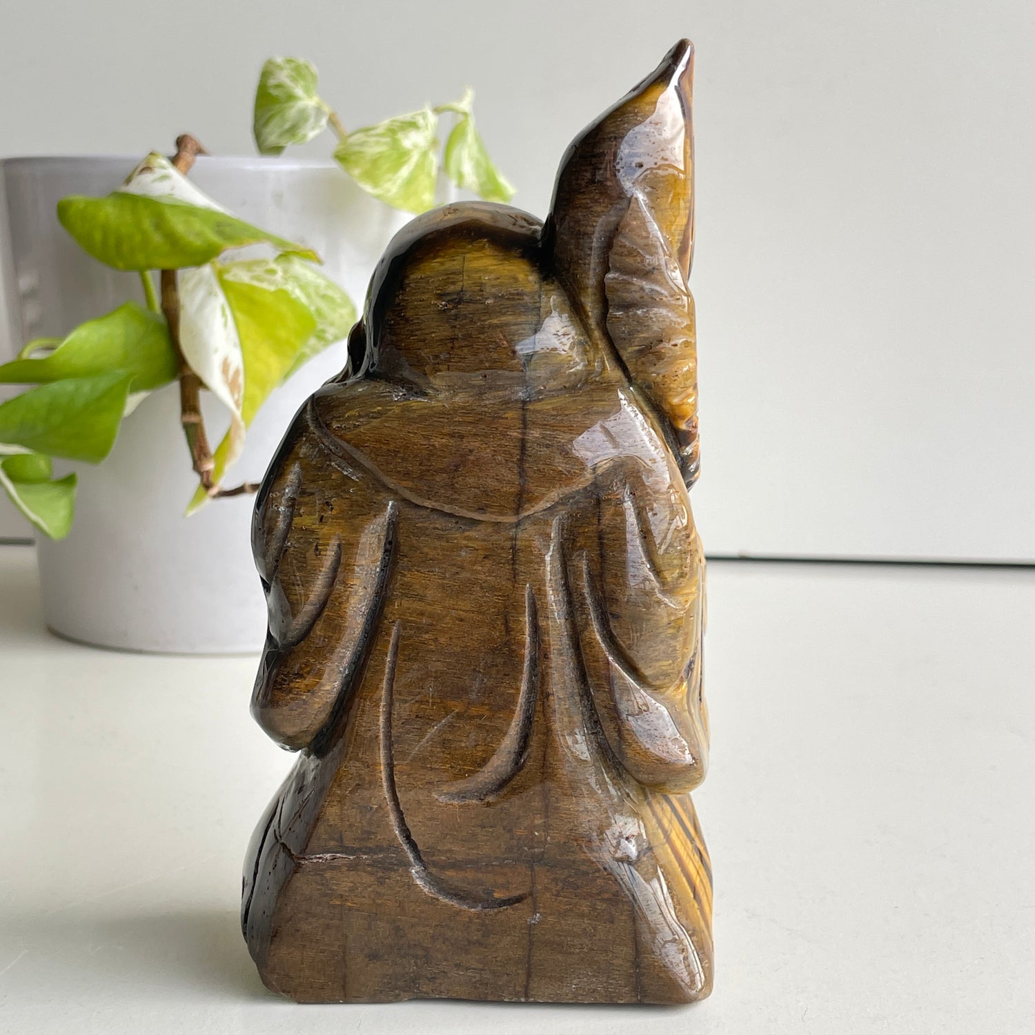 Tigers Eye Buddha 15.3cm