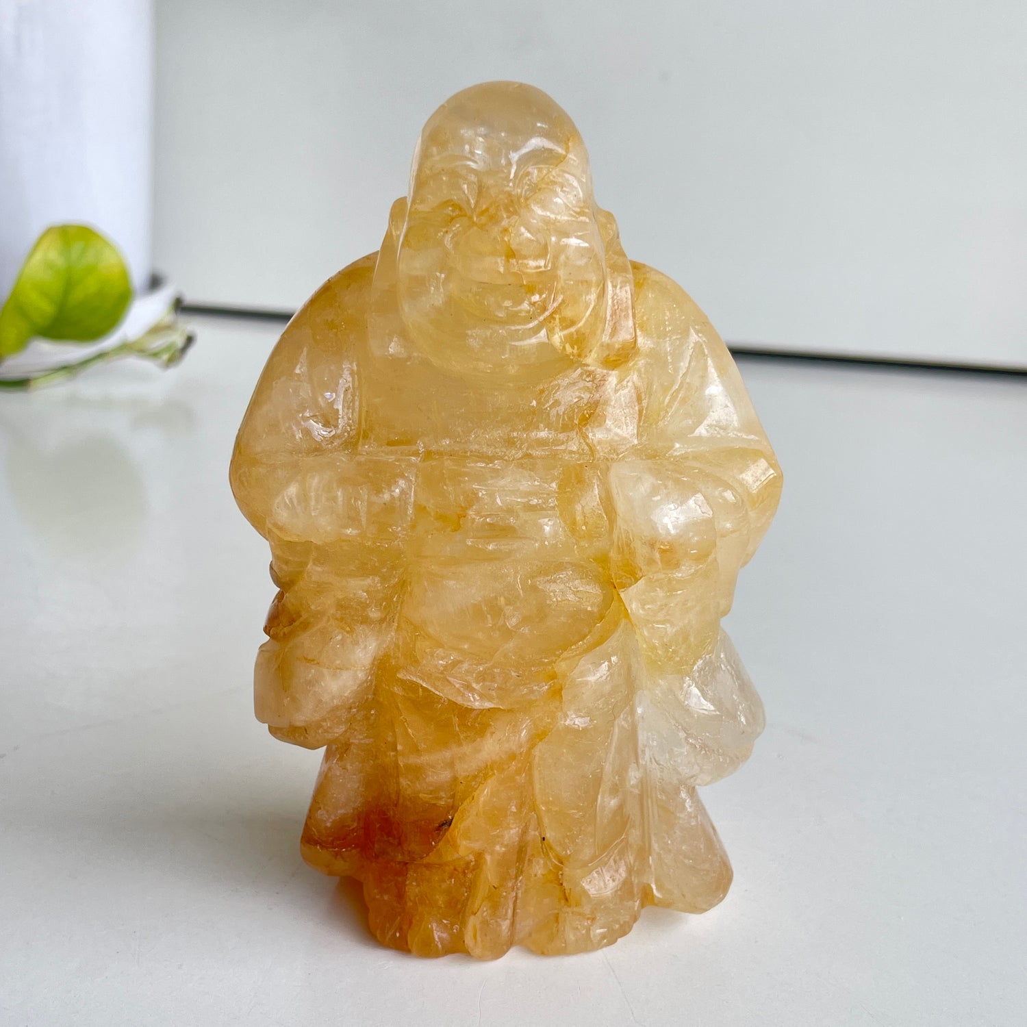Golden Healer Quartz Buddha 2