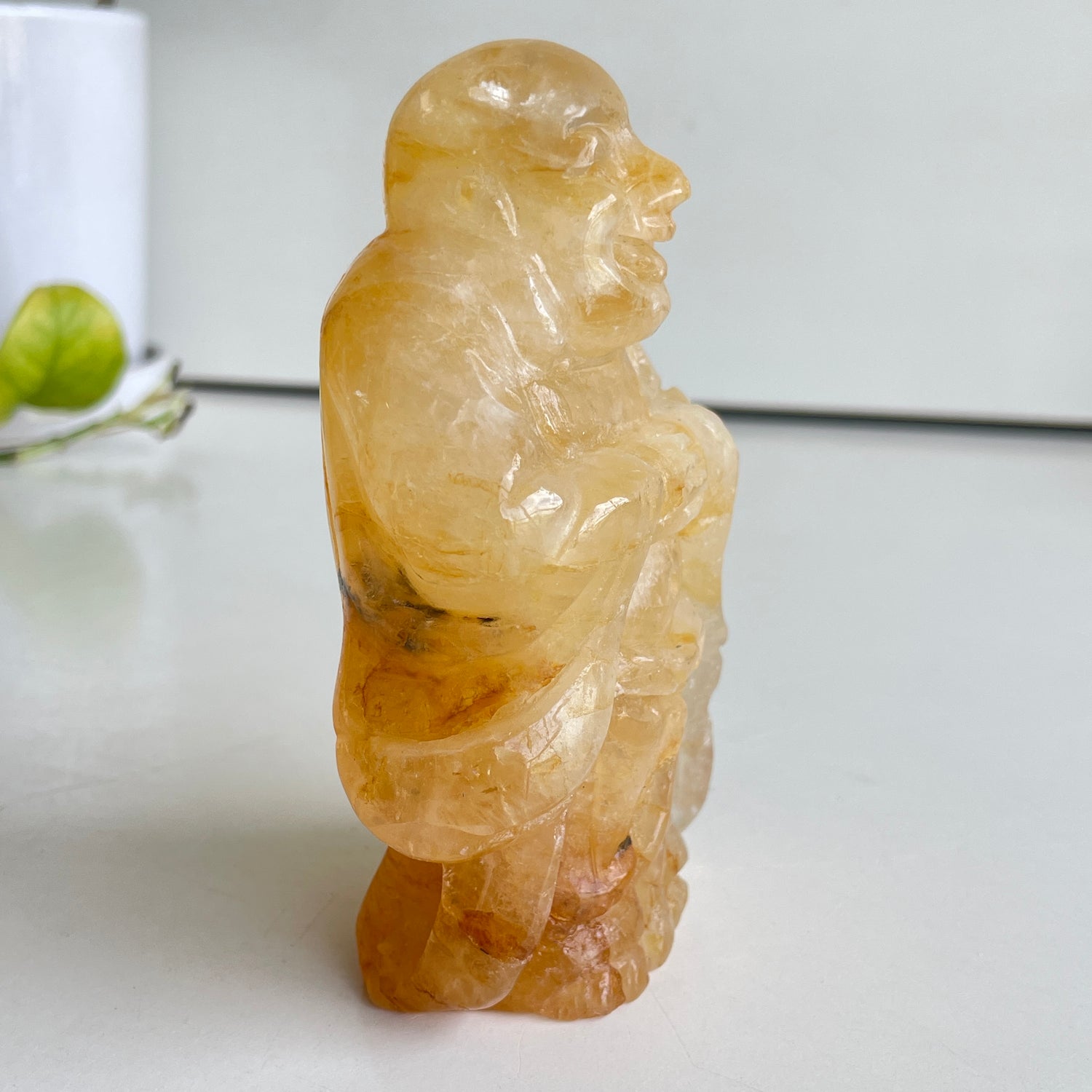 Golden Healer Quartz Buddha 2