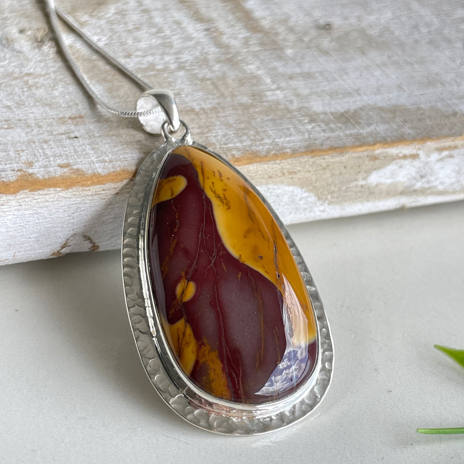 Mookaite Teardrop Pendant
