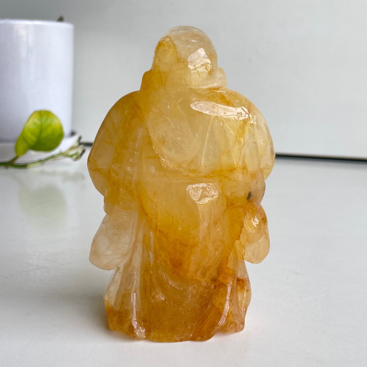 Golden Healer Quartz Buddha 2