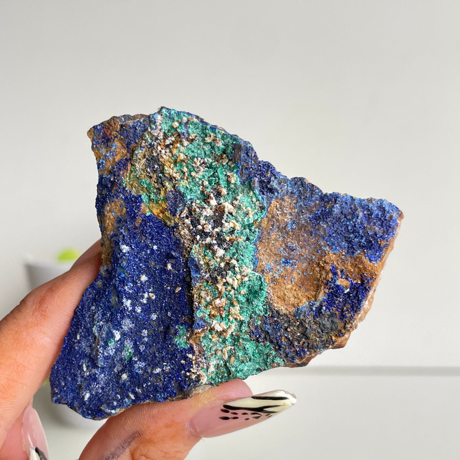 Azurite In Malachite Raw Pce 88g