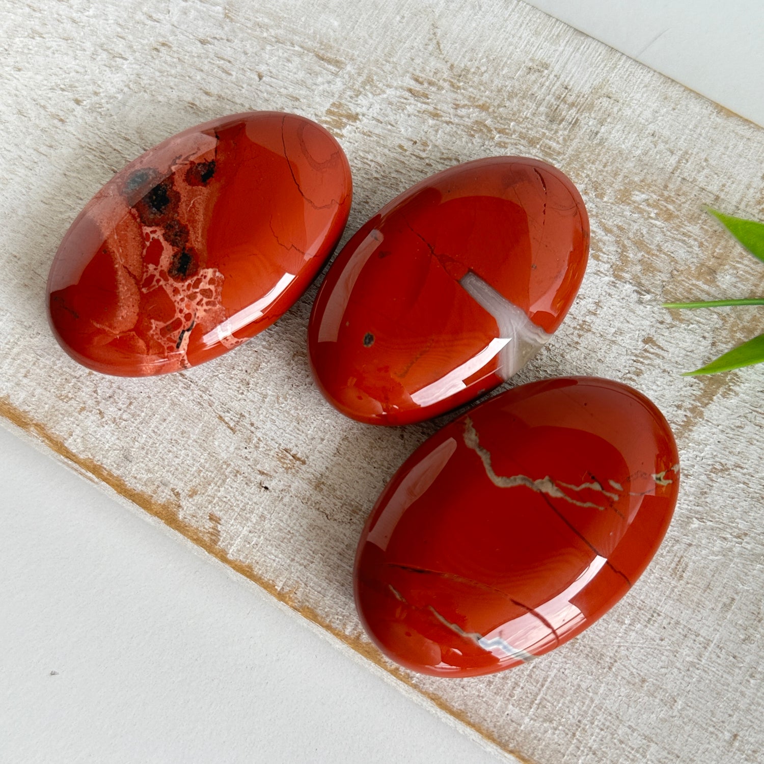 Red Jasper Palmstone