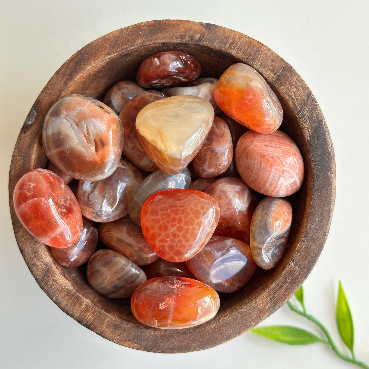 Fire Agate Tumbled