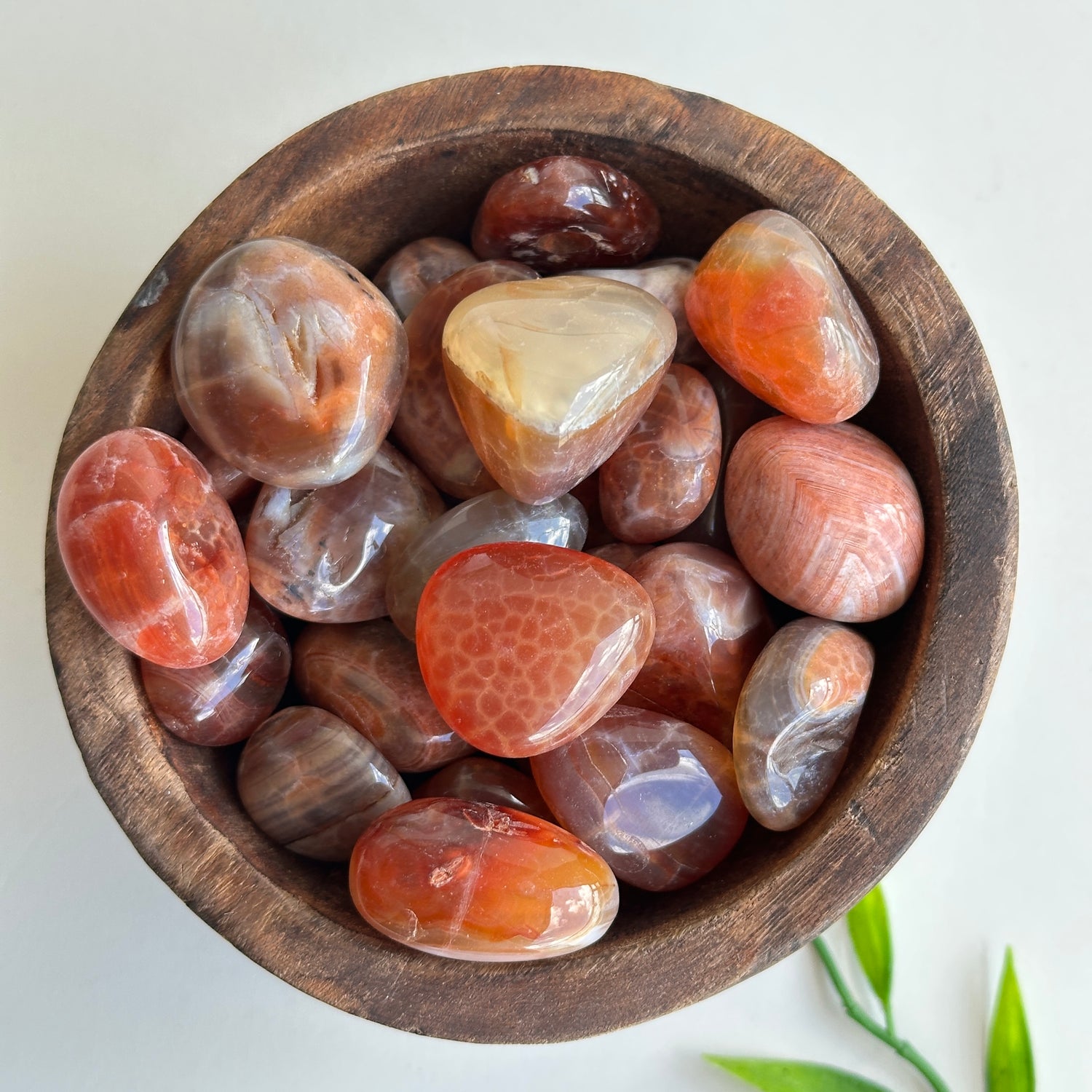 Fire Agate Tumbled