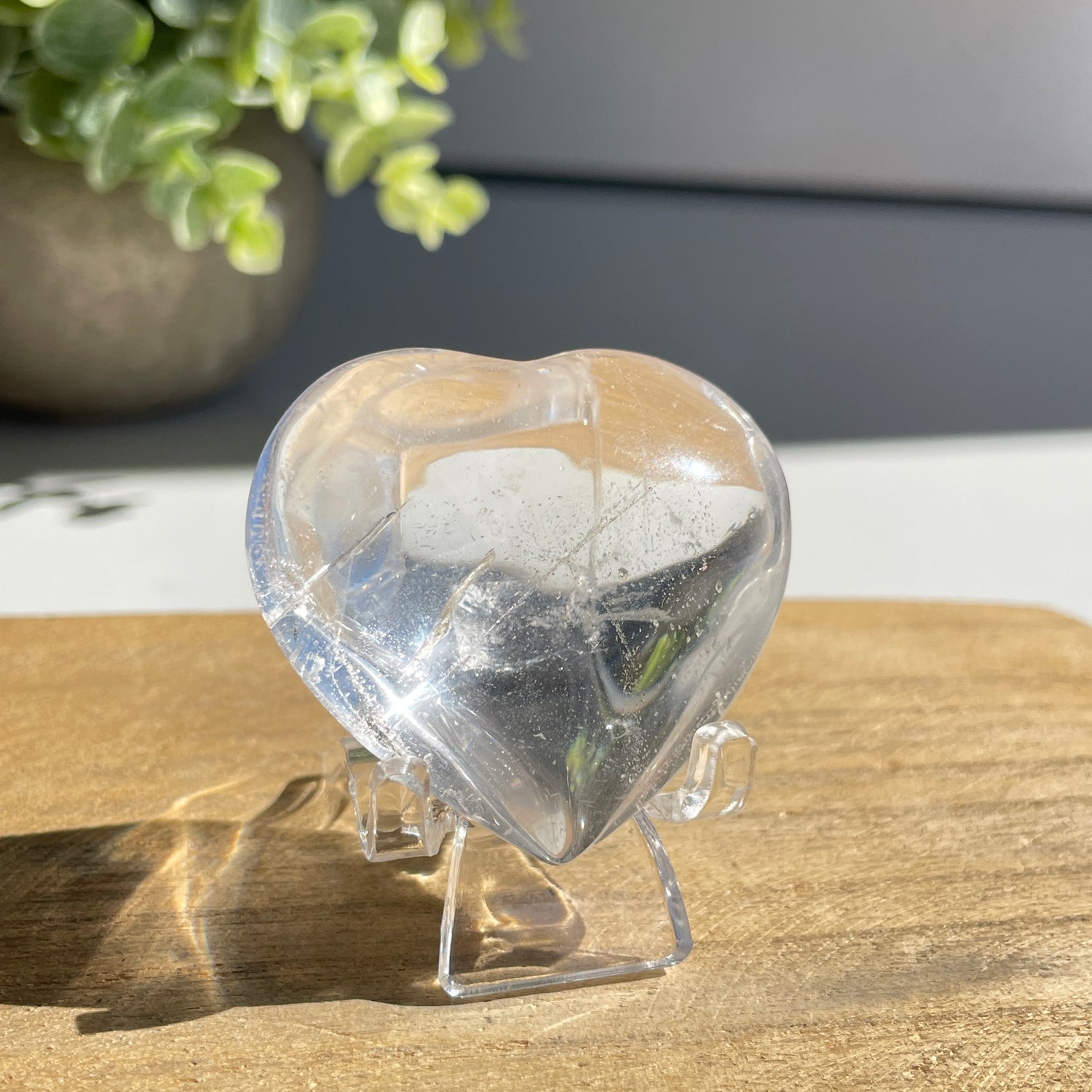Lemurian Quartz Heart 4.3cm