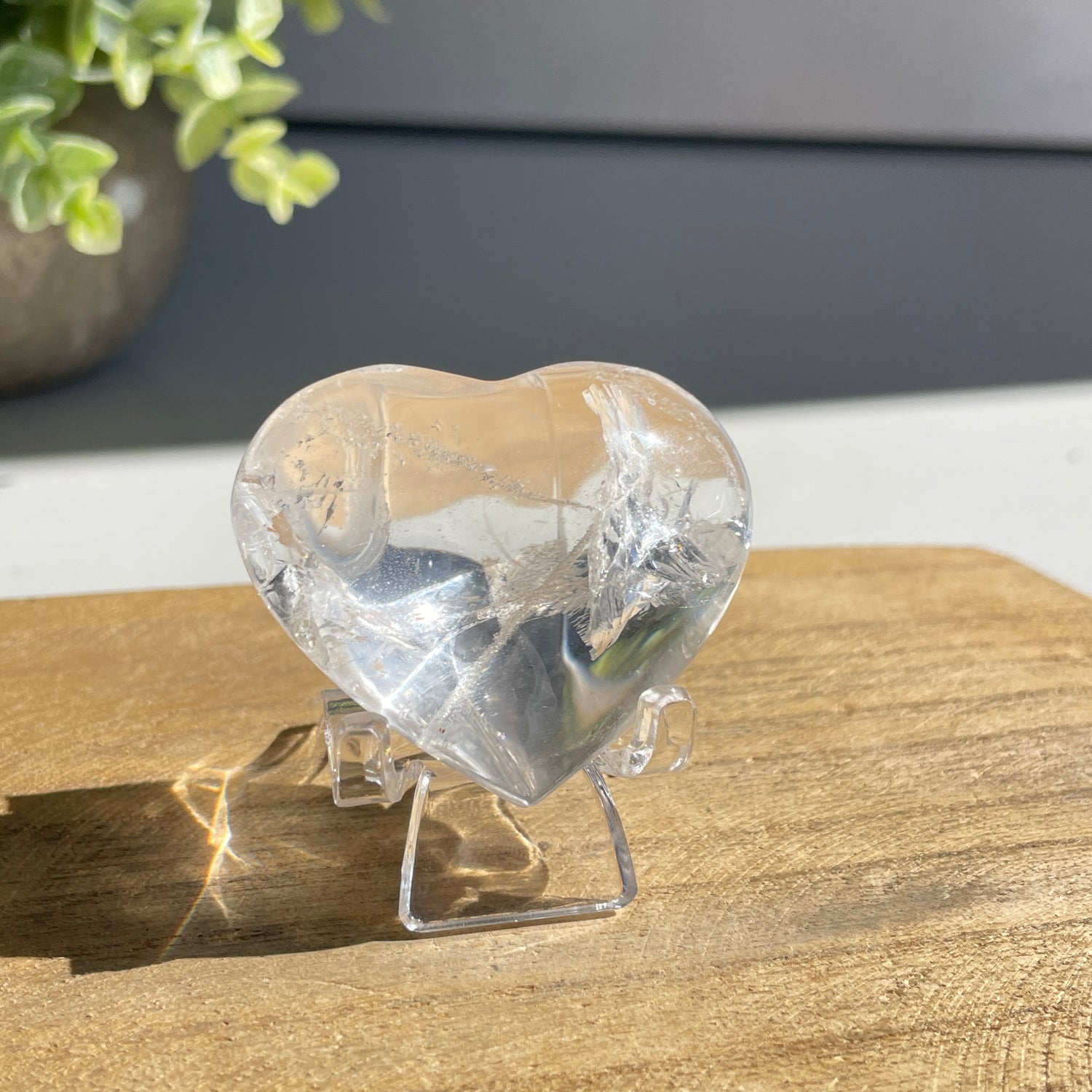 Lemurian Quartz Heart 4.4cm