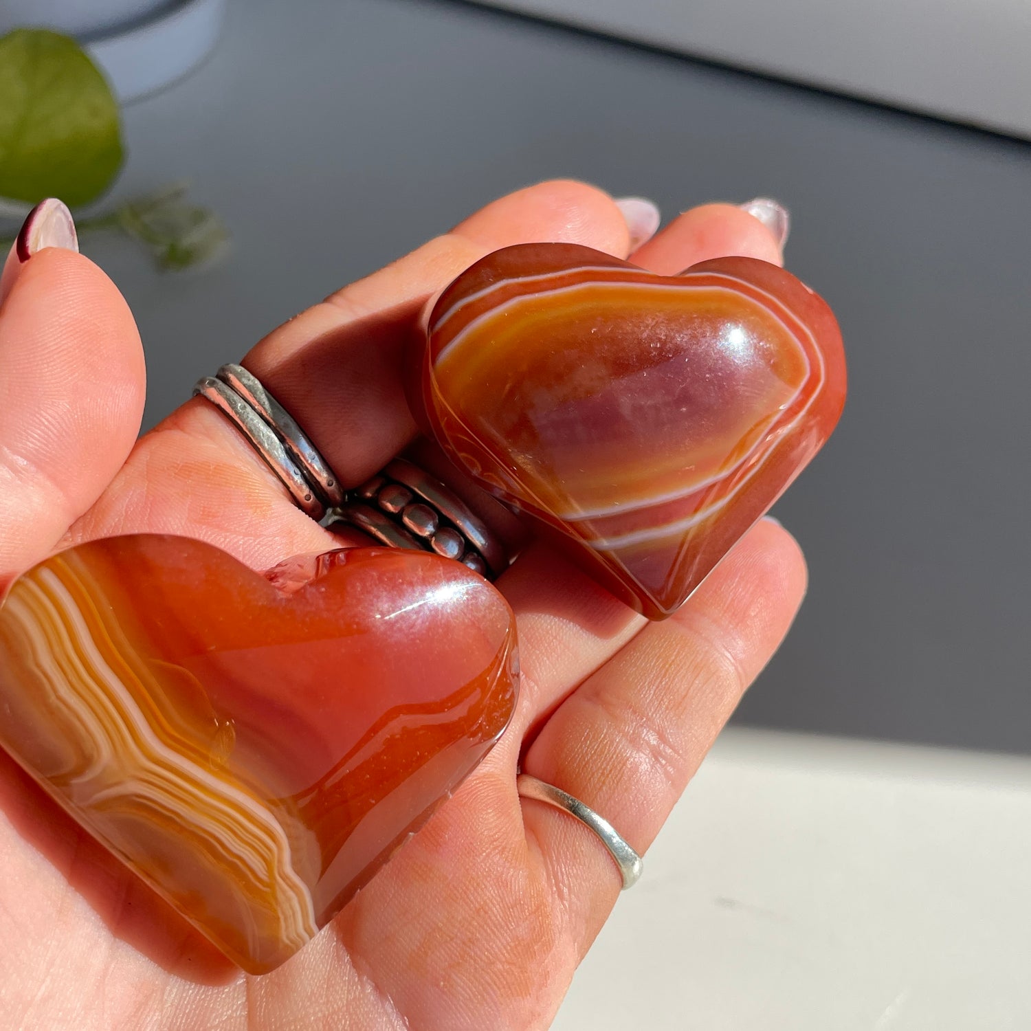 Carnelian Heart Small