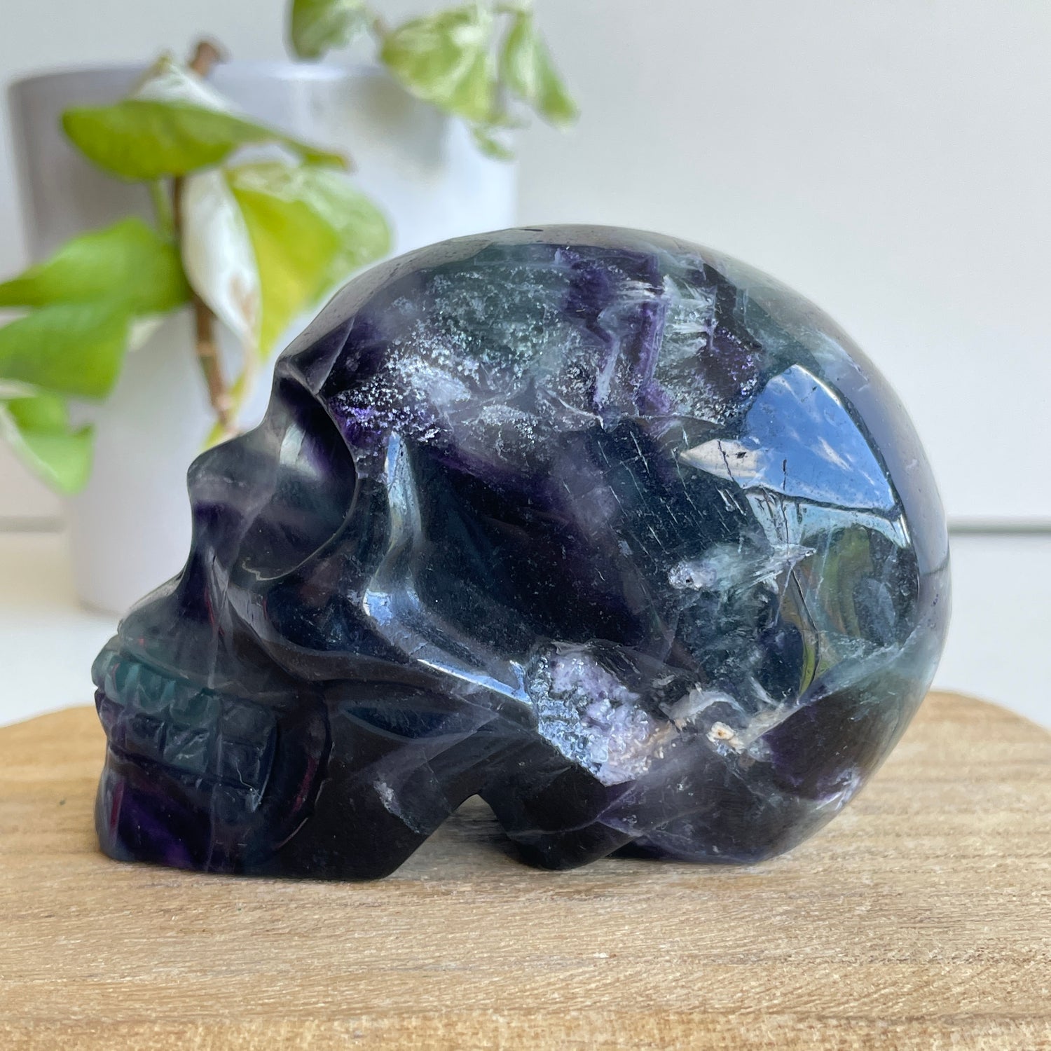 Fluorite Skull 03