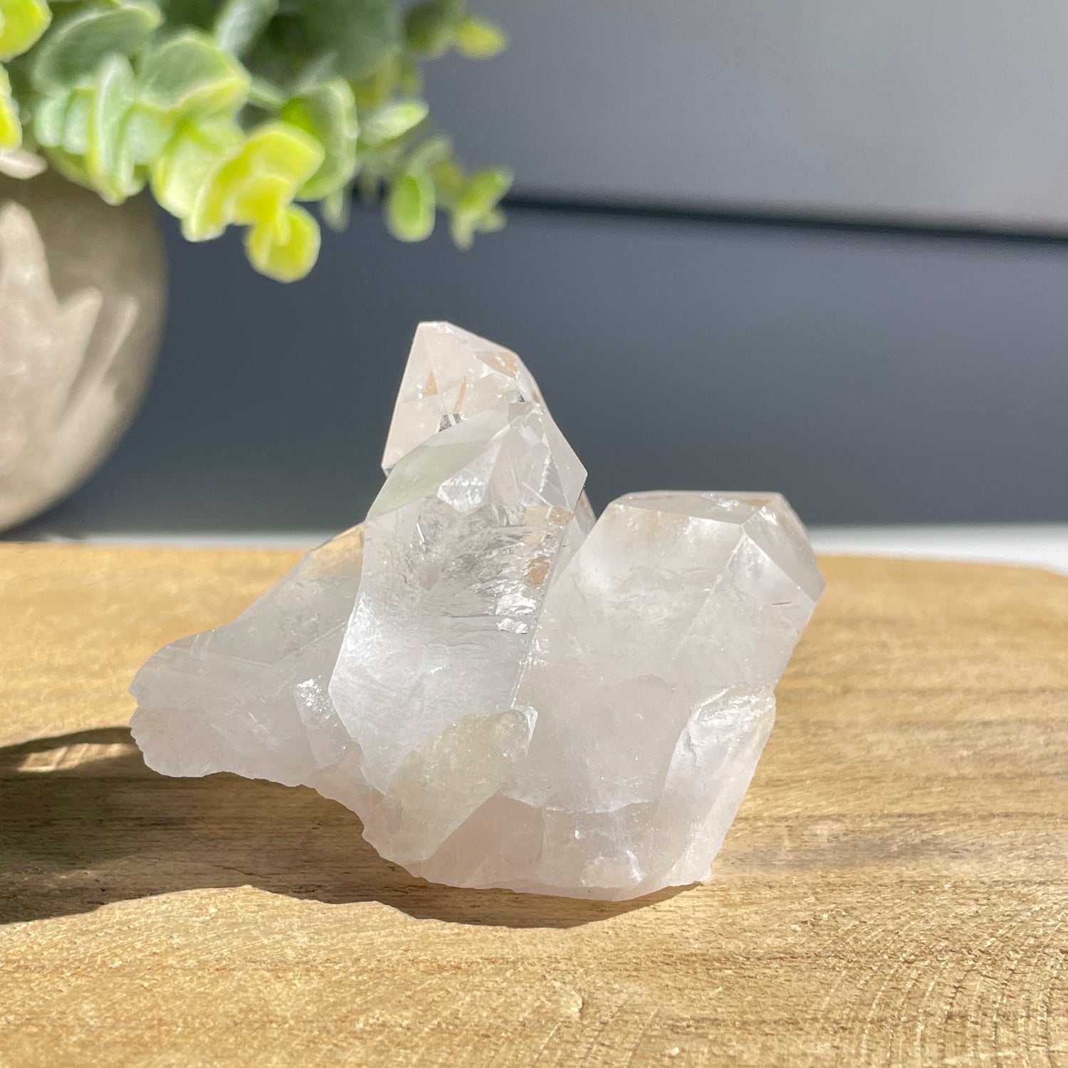 Lemurian Quartz Cluster 62g