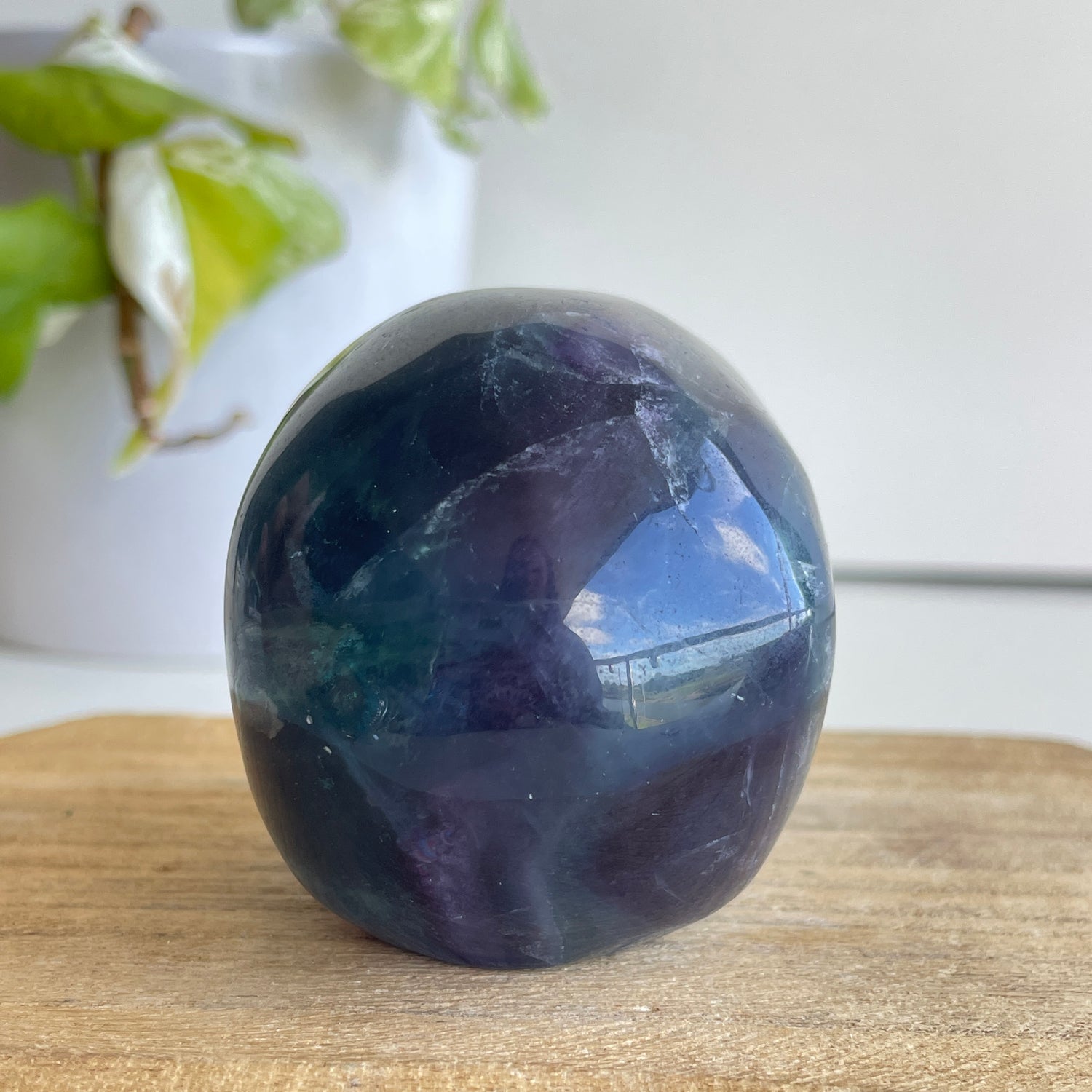 Fluorite Skull 04