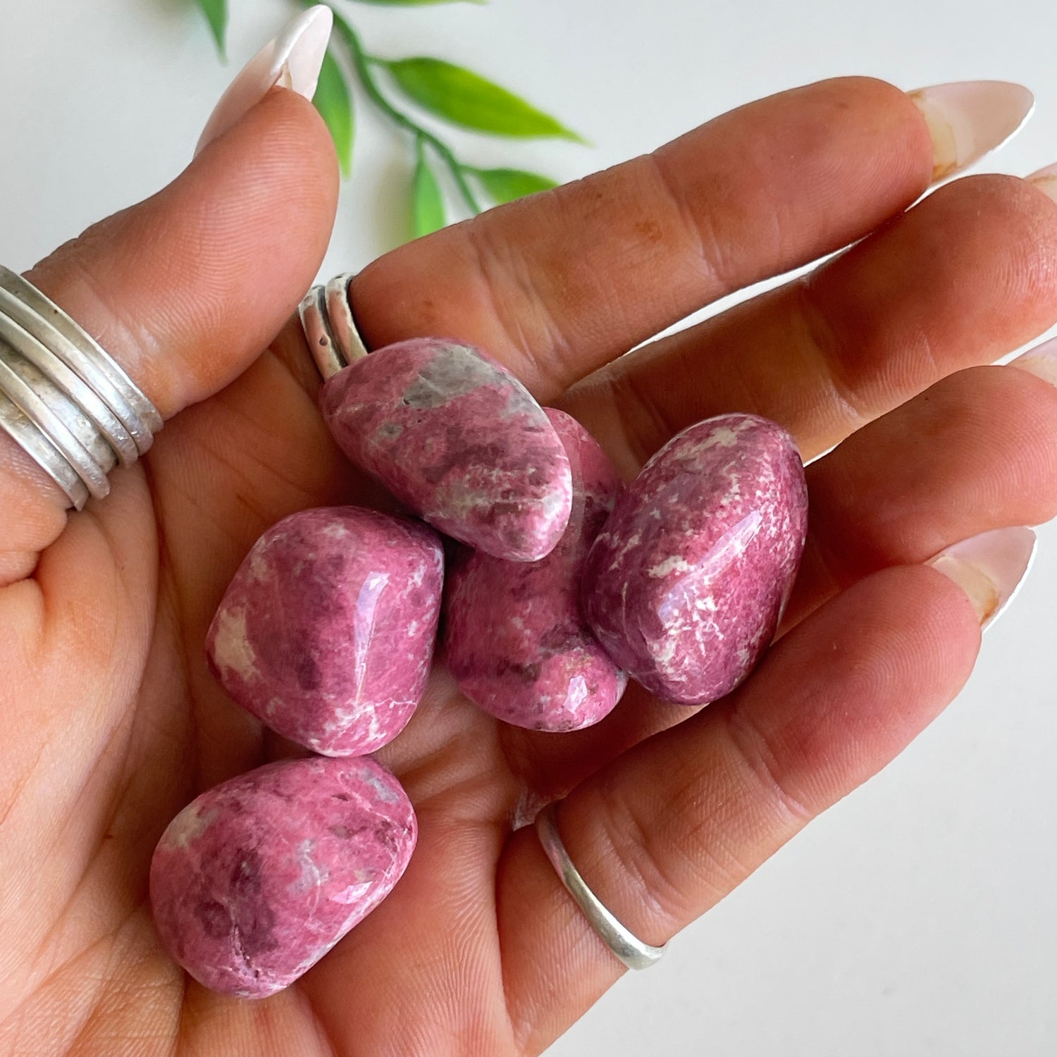 Thulite Tumbled