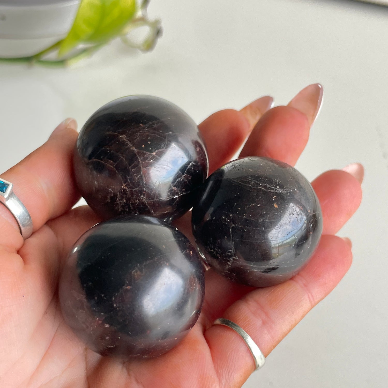 Brazilian Garnet Sphere Large