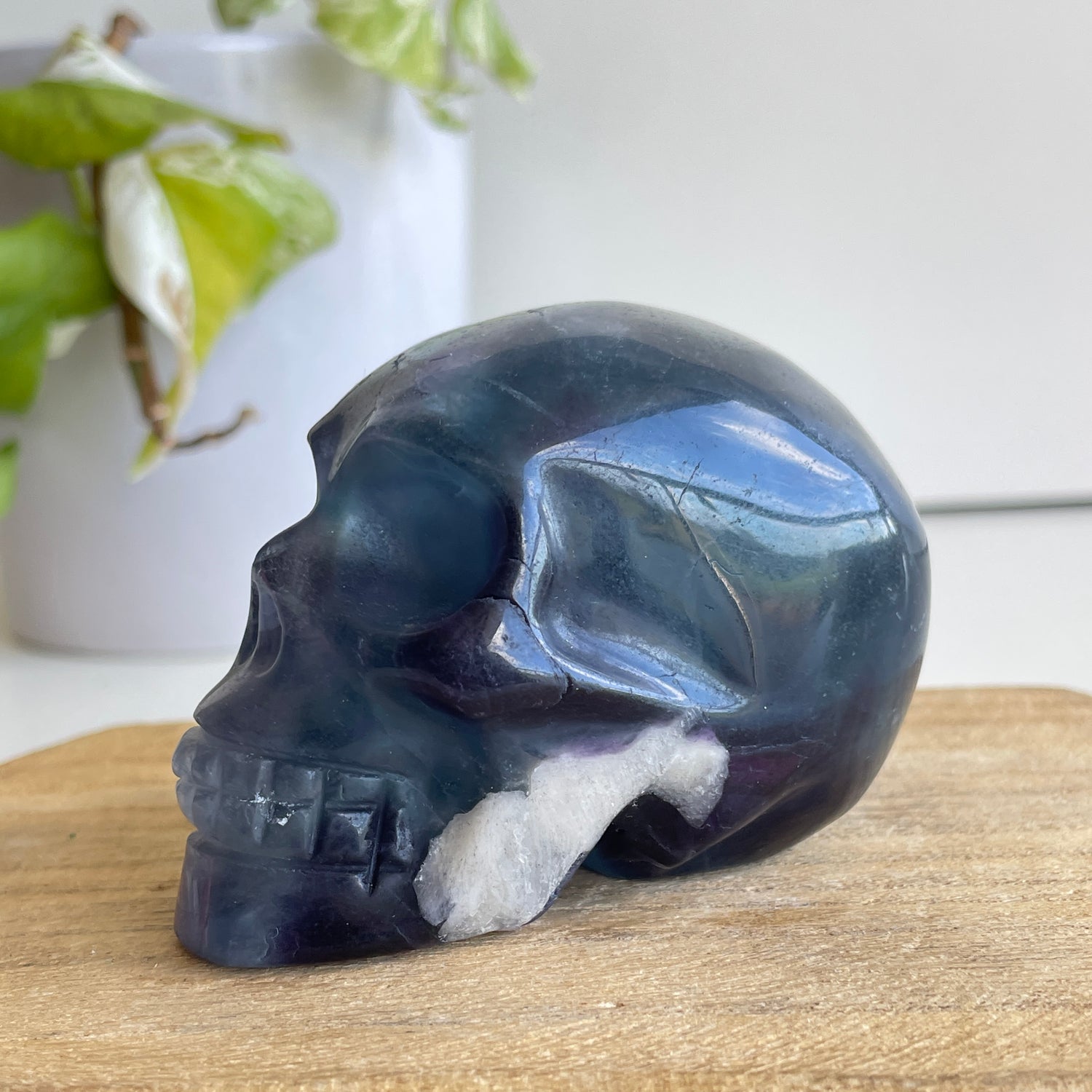 Fluorite Skull 05