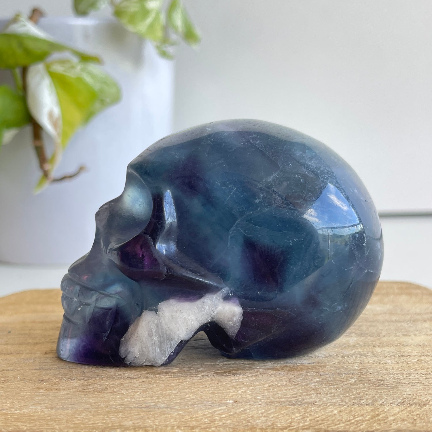 Fluorite Skull 05