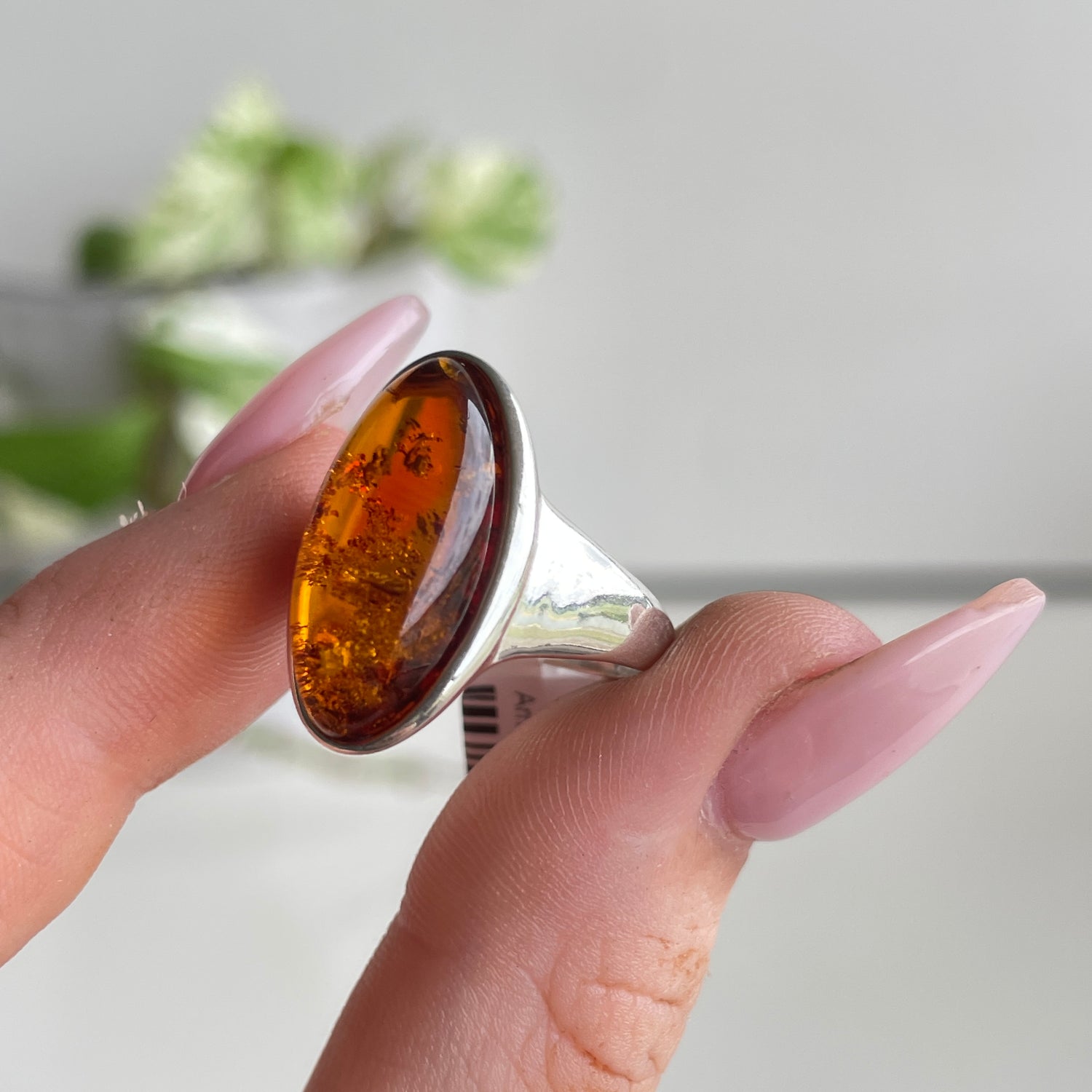 Amber Marquise Ring Sz7.5