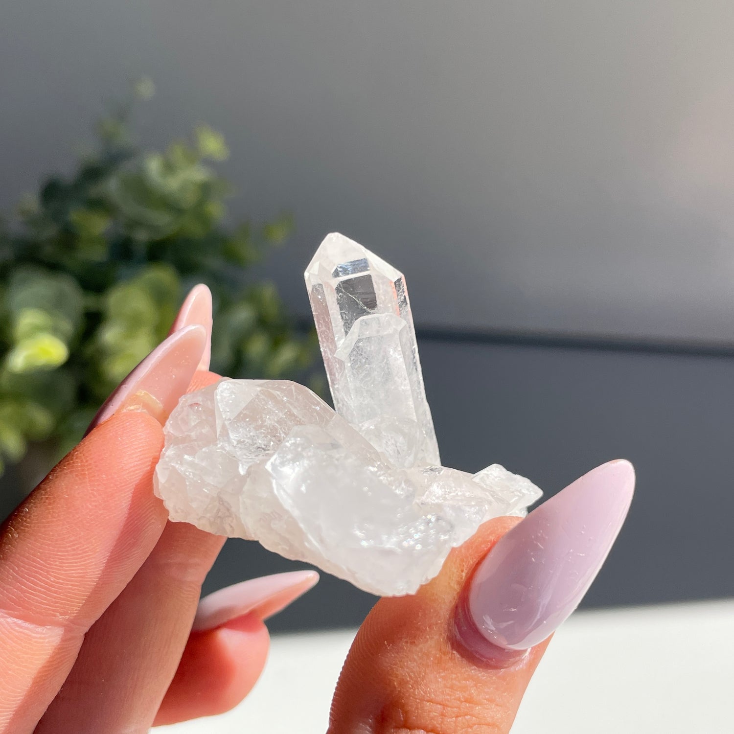 Lemurian Quartz Cluster 28g