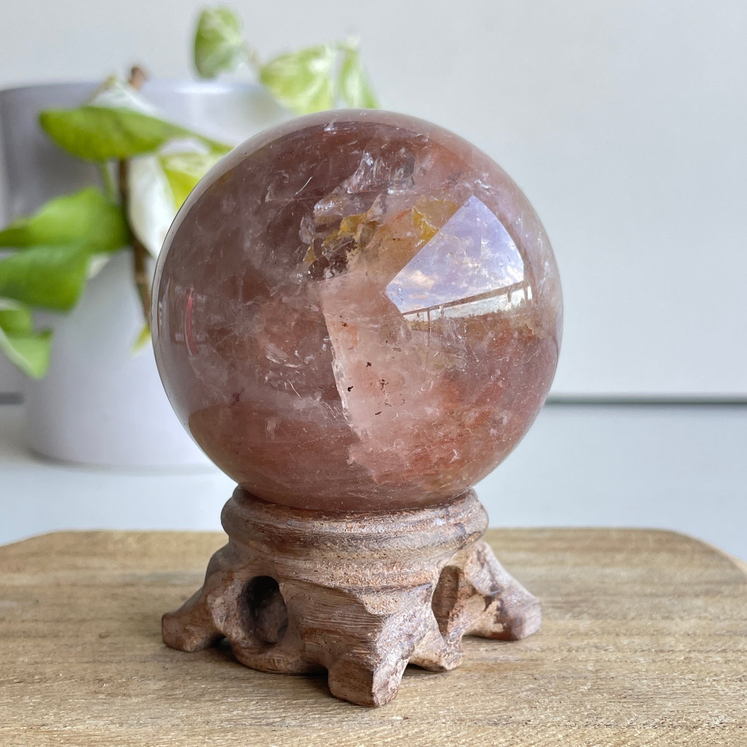 Lithium Quartz Sphere 6.1cm