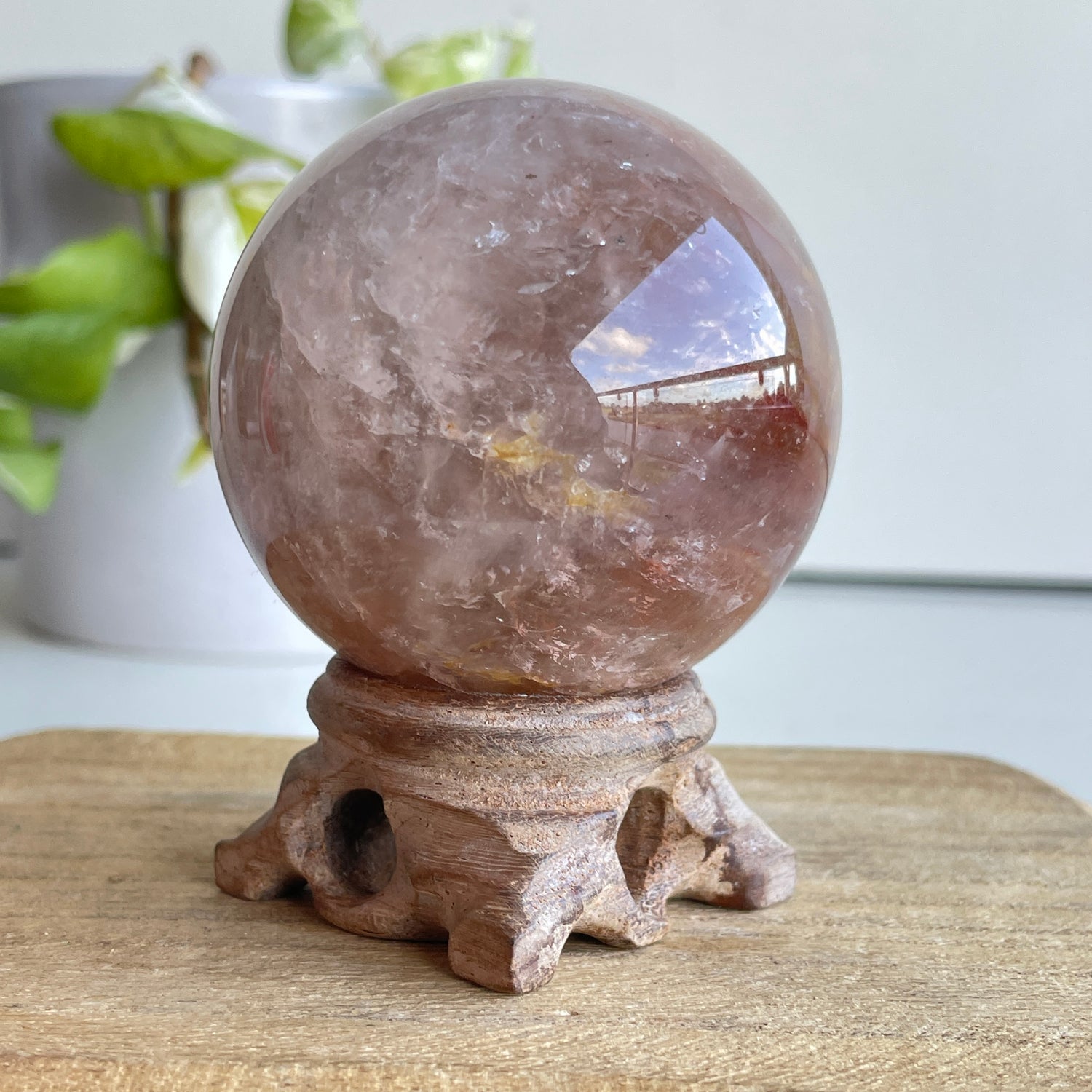 Lithium Quartz Sphere 6.1cm