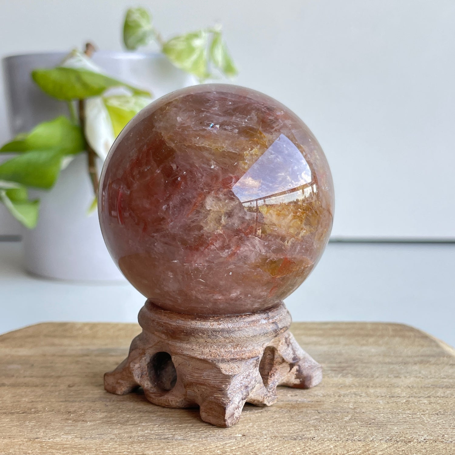 Lithium Quartz Sphere 6.1cm