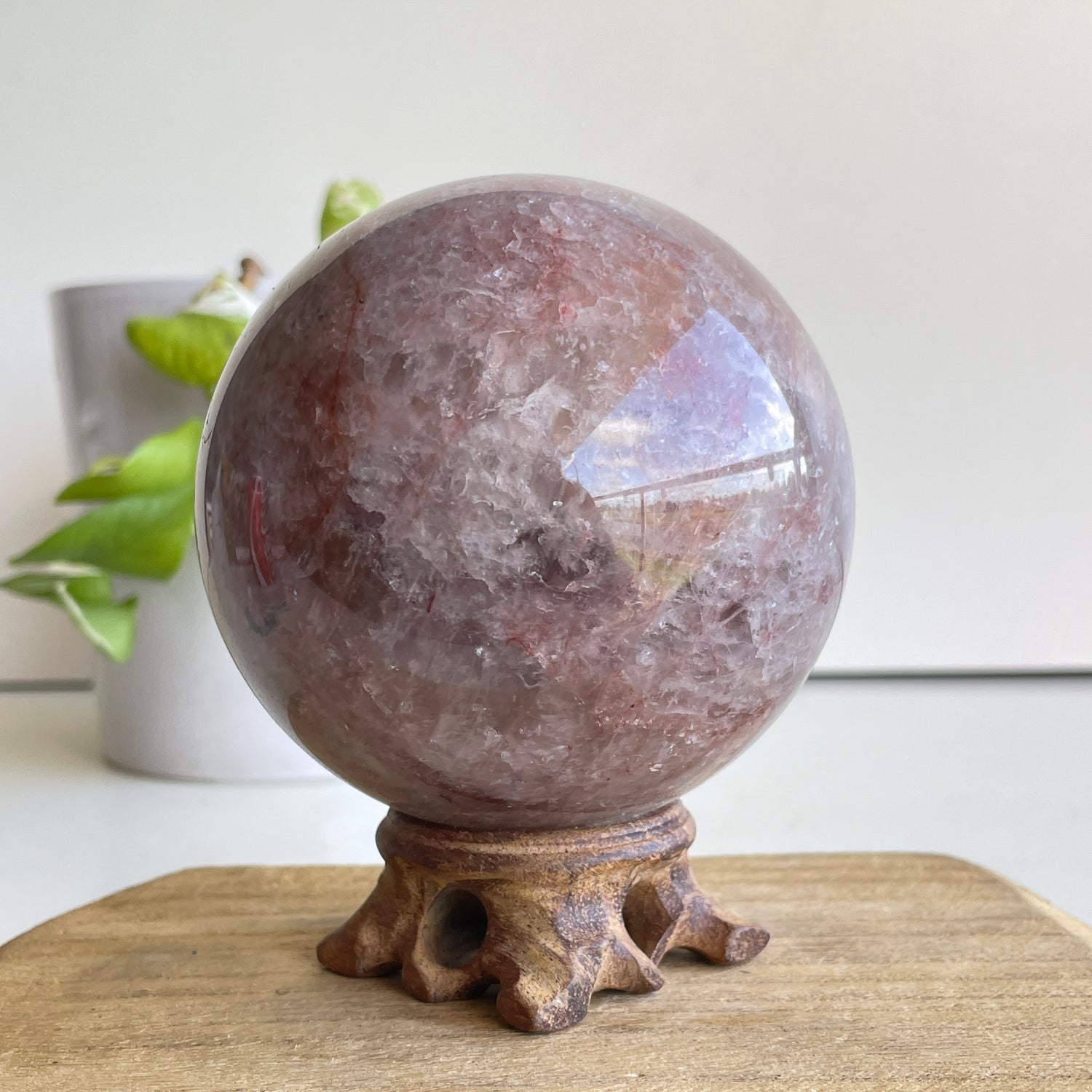 Lithium Quartz Sphere 8.8cm