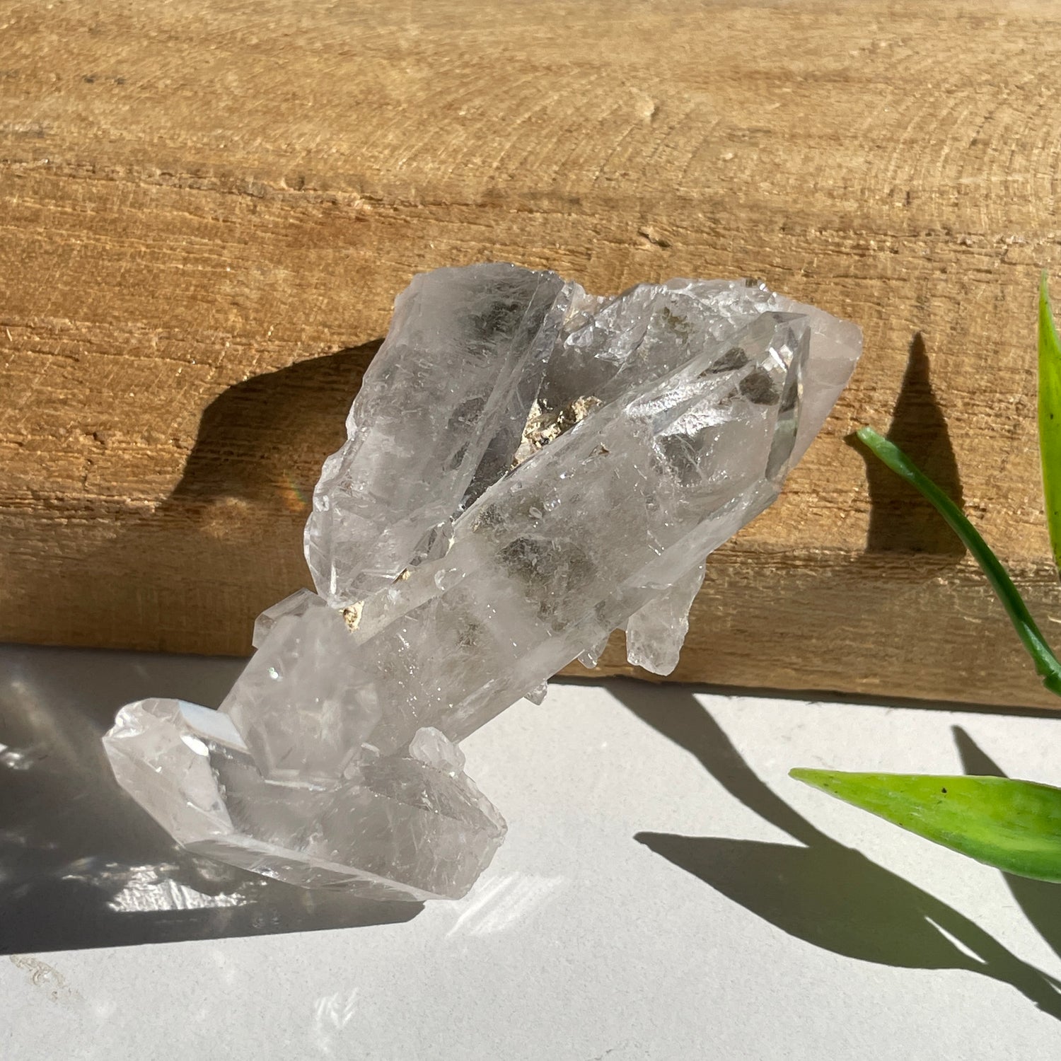Lemurian Quartz Cluster 26g