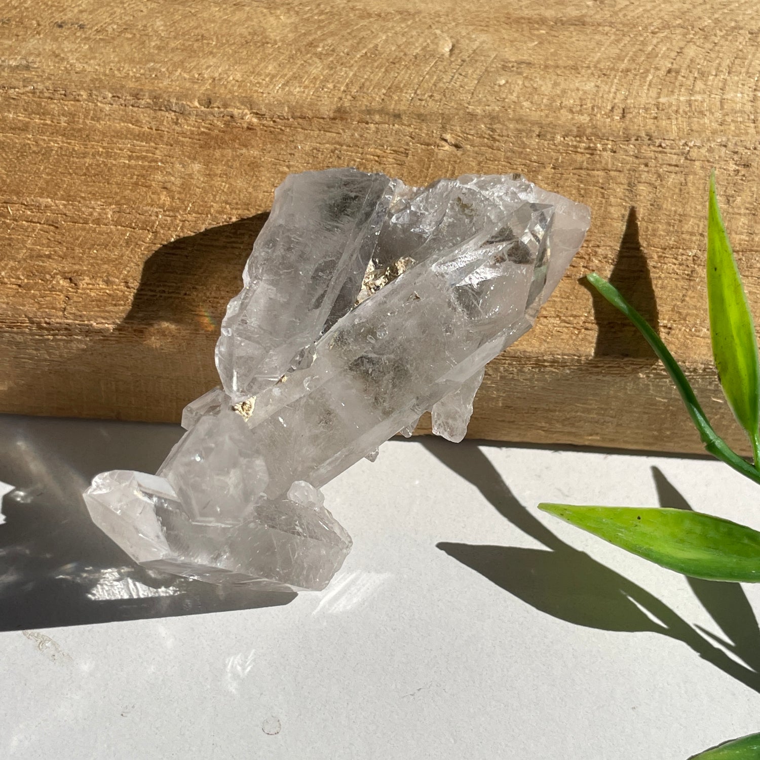 Lemurian Quartz Cluster 26g