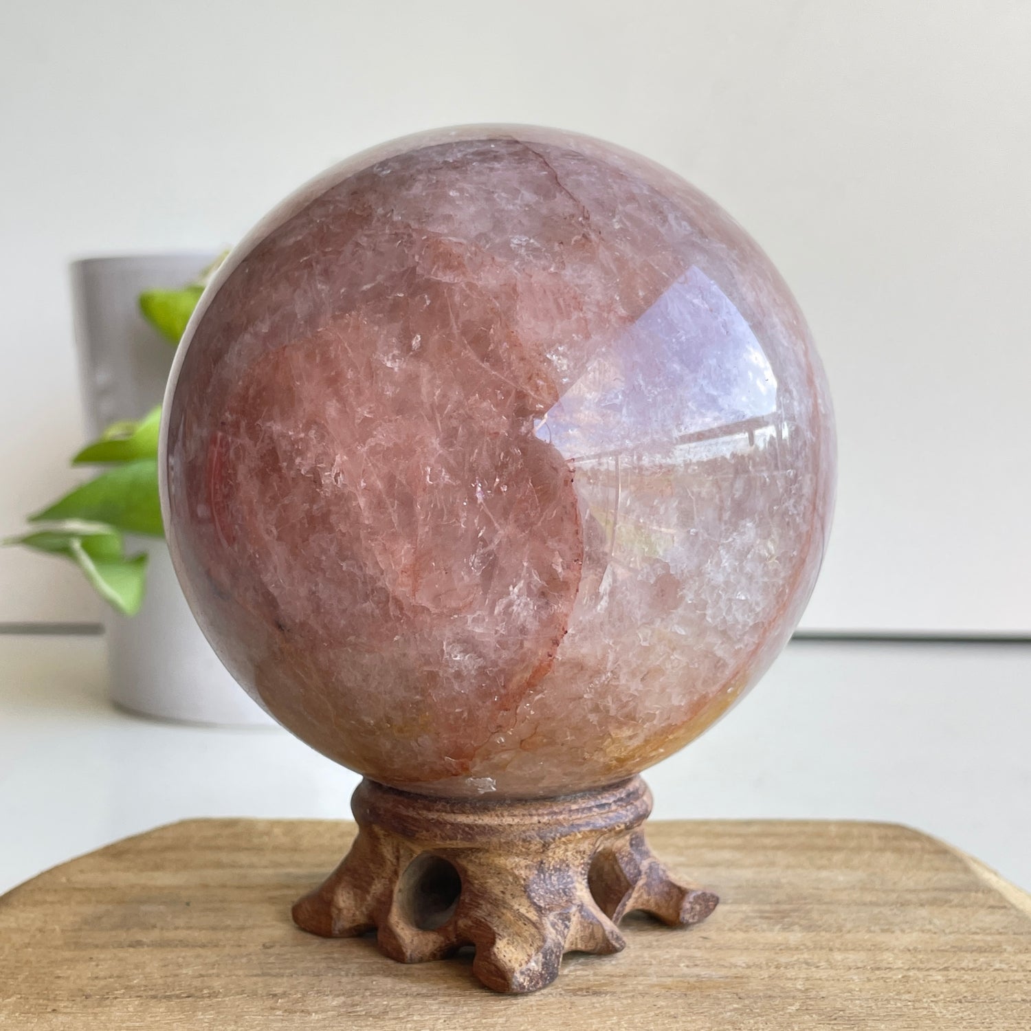 Lithium Quartz Sphere 9.5cm