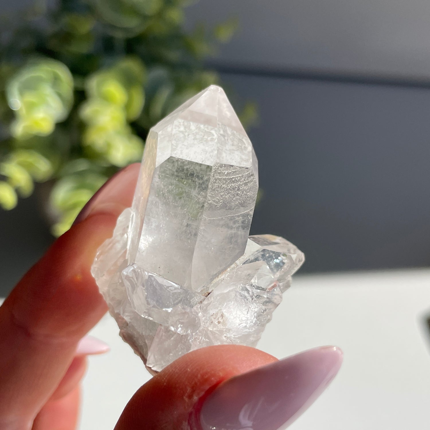 Lemurian Quartz Cluster 32g