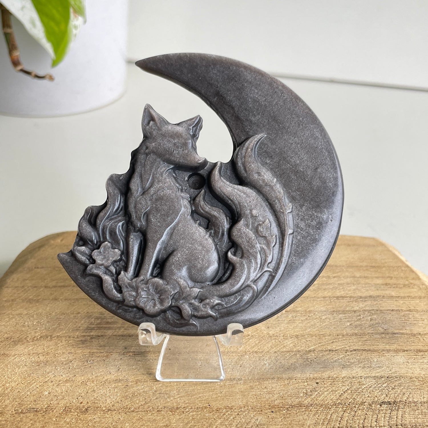 Silversheen Obsidian Moon/Fox