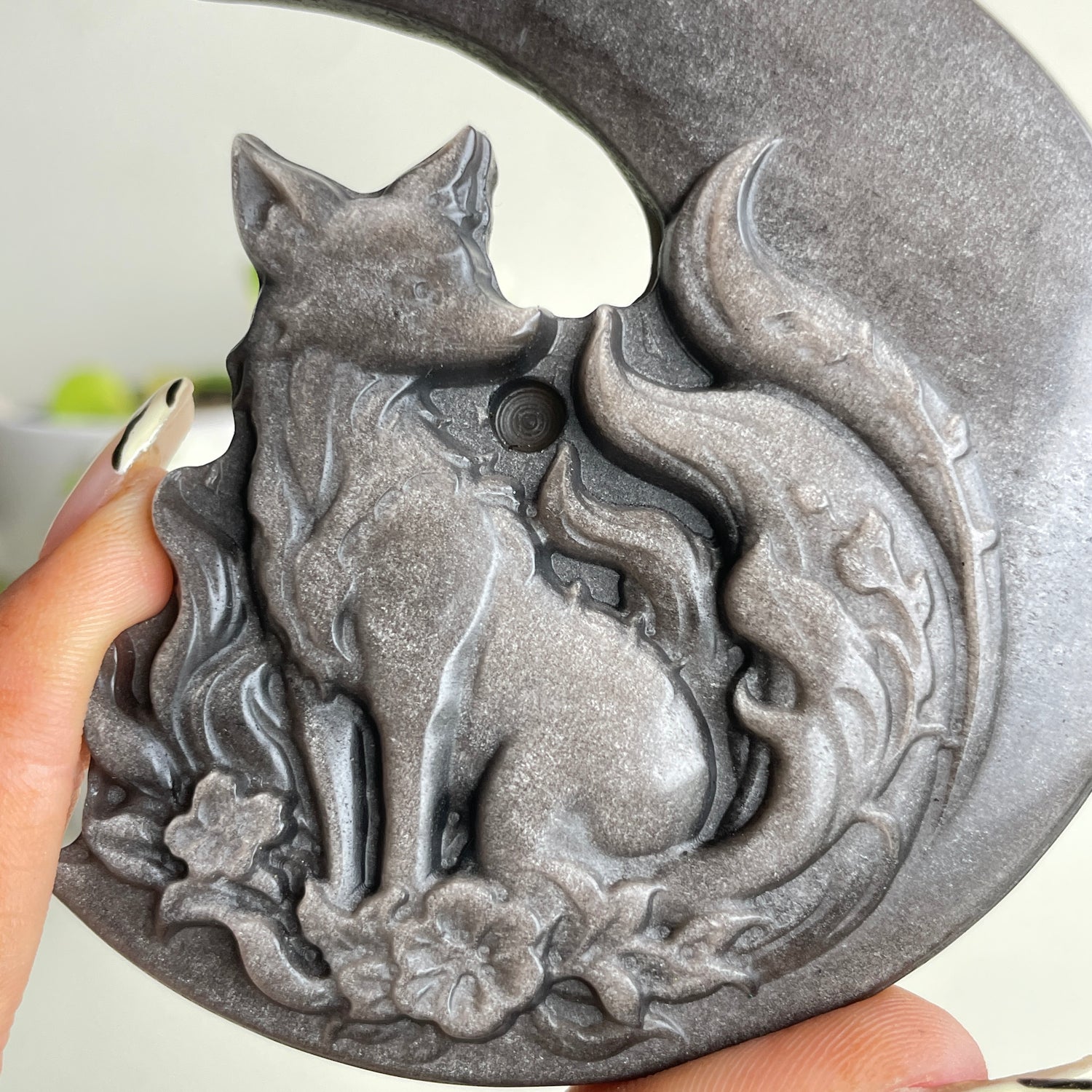 Silversheen Obsidian Moon/Fox