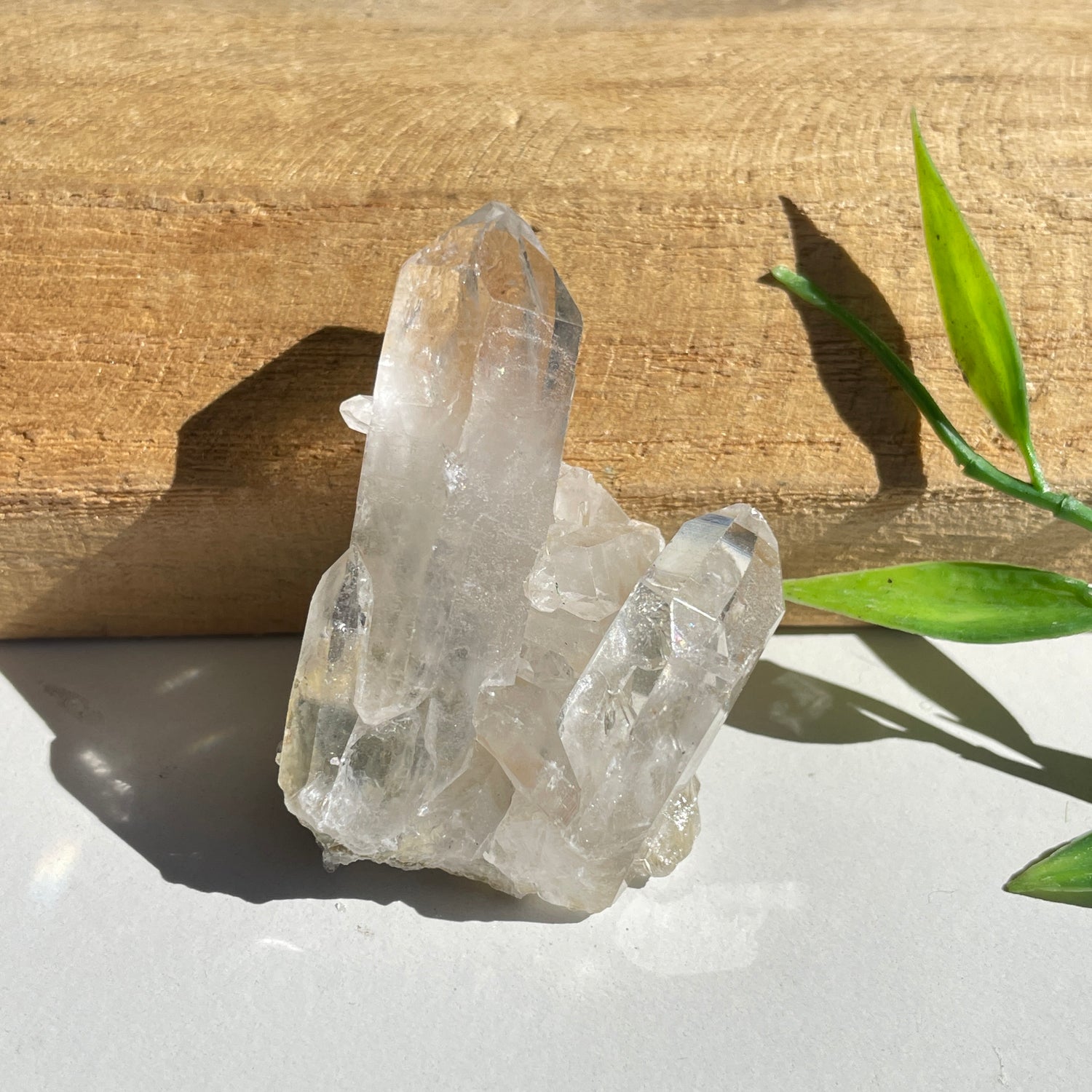 Lemurian Quartz Cluster 28g