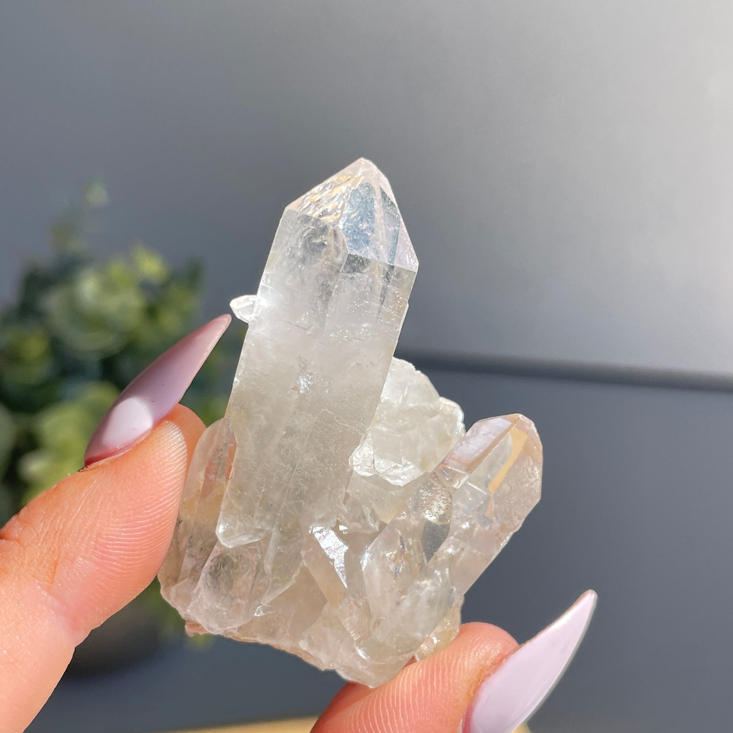Lemurian Quartz Cluster 28g