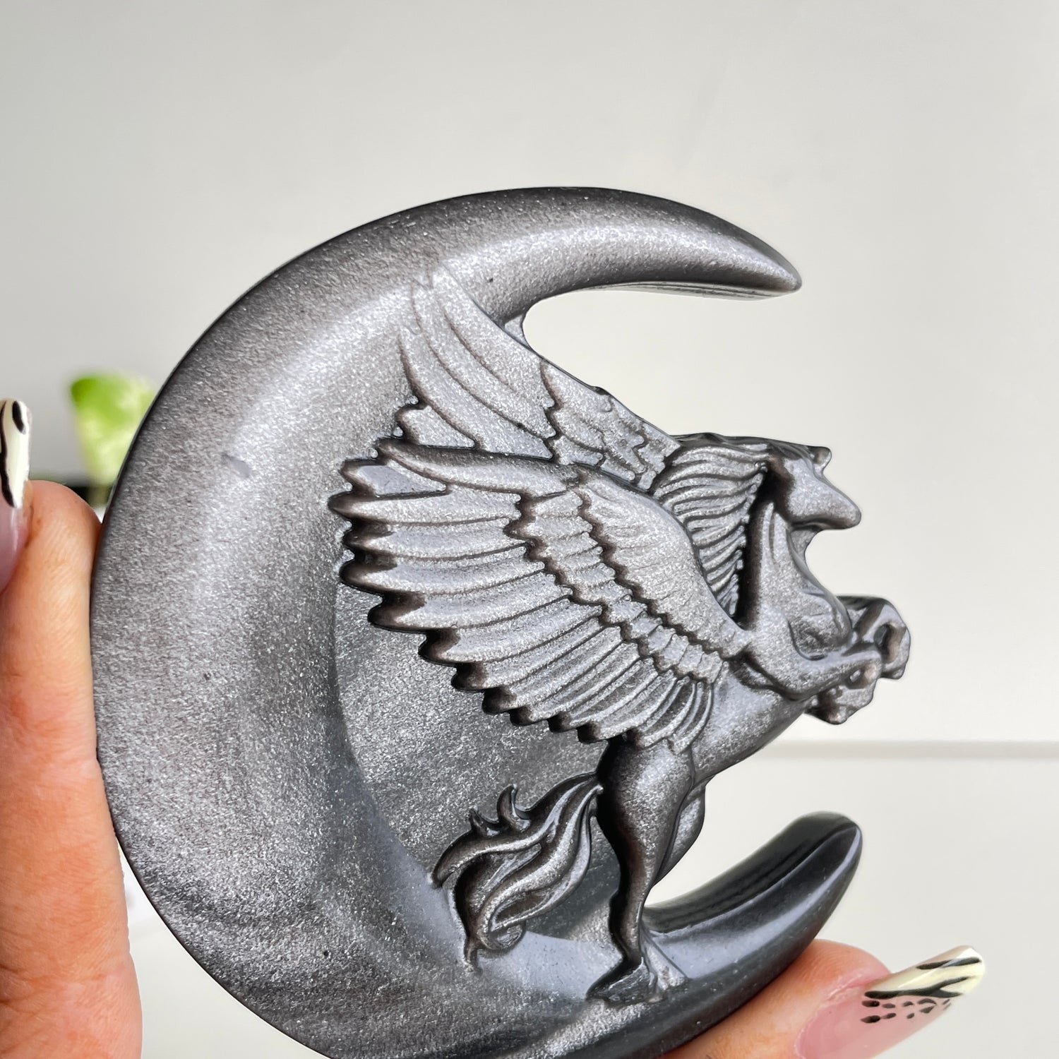 Silversheen Obsidian Moon/Unicorn
