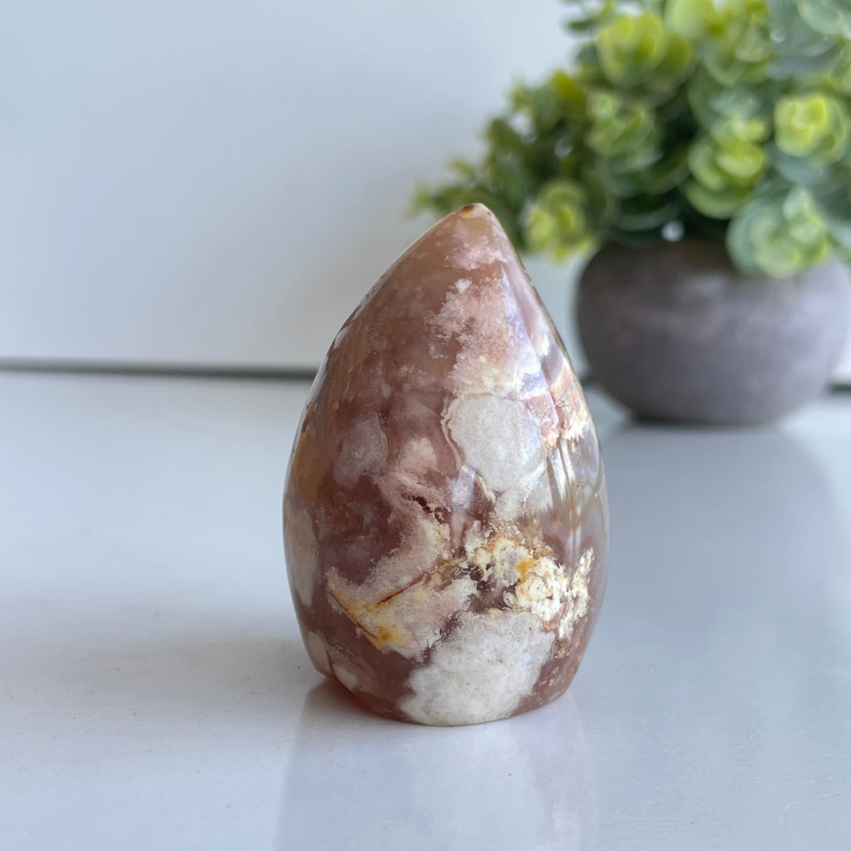 Flower Agate Flame 5.7cm