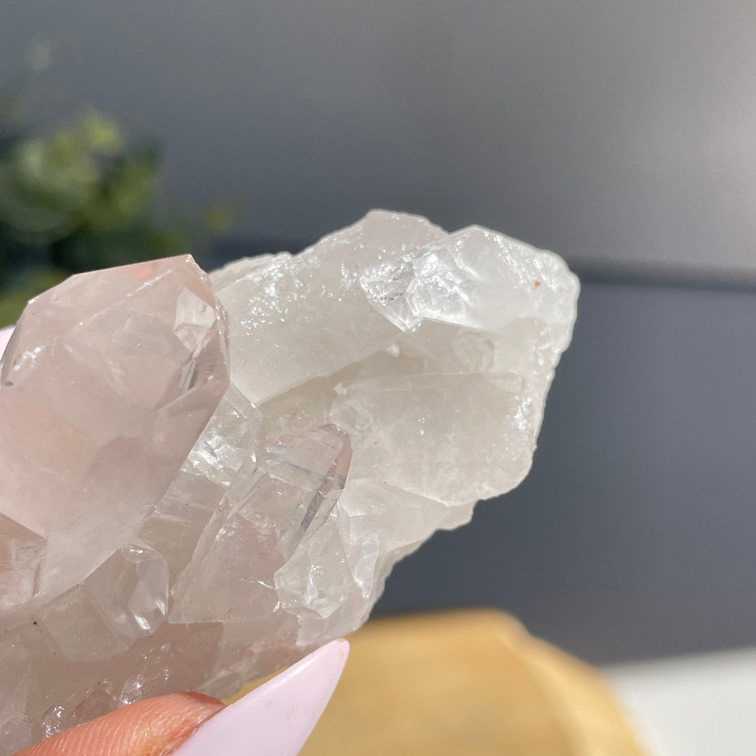 Lemurian Quartz Cluster 46g