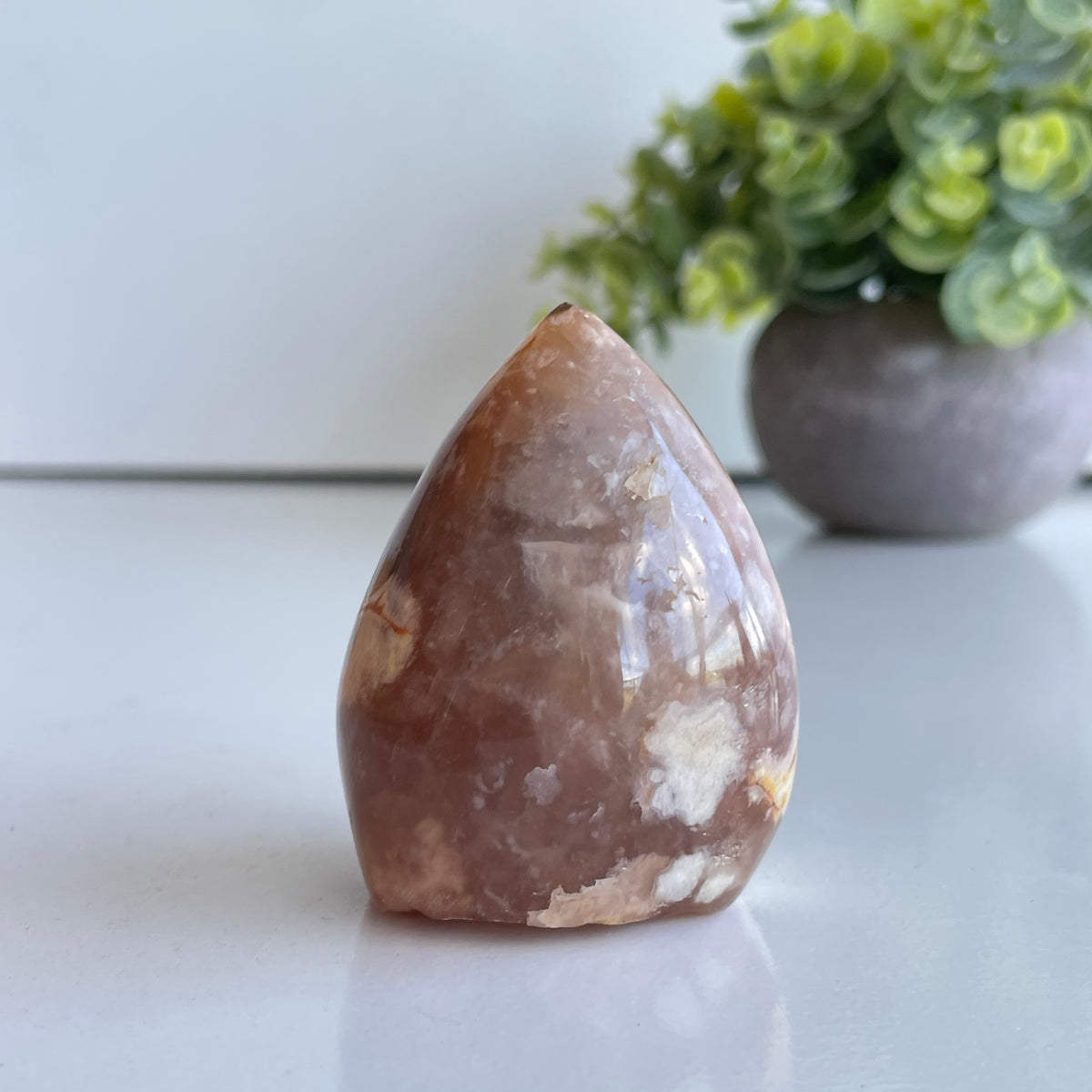 Flower Agate Flame 5.7cm