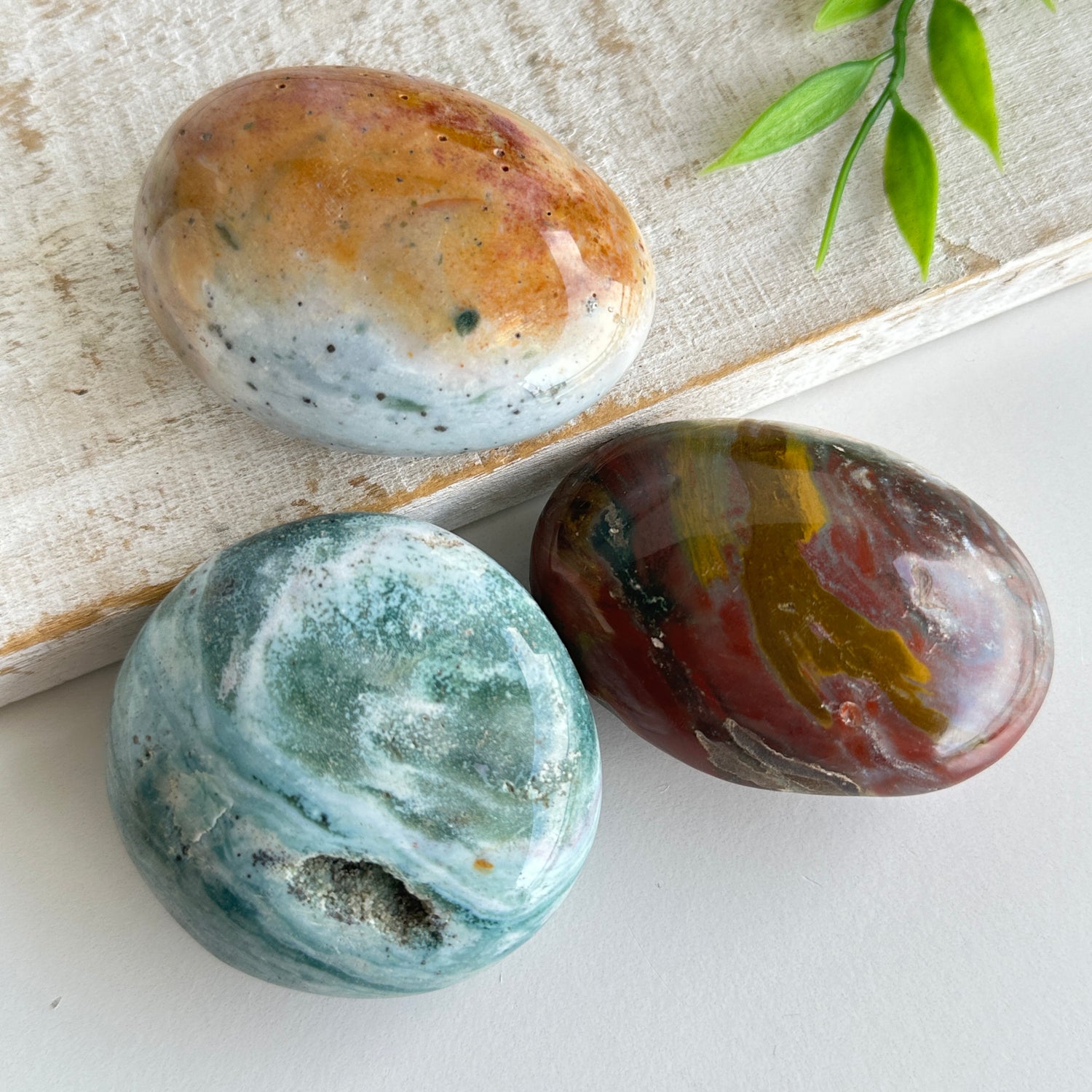 Ocean Jasper Palmstone Lge