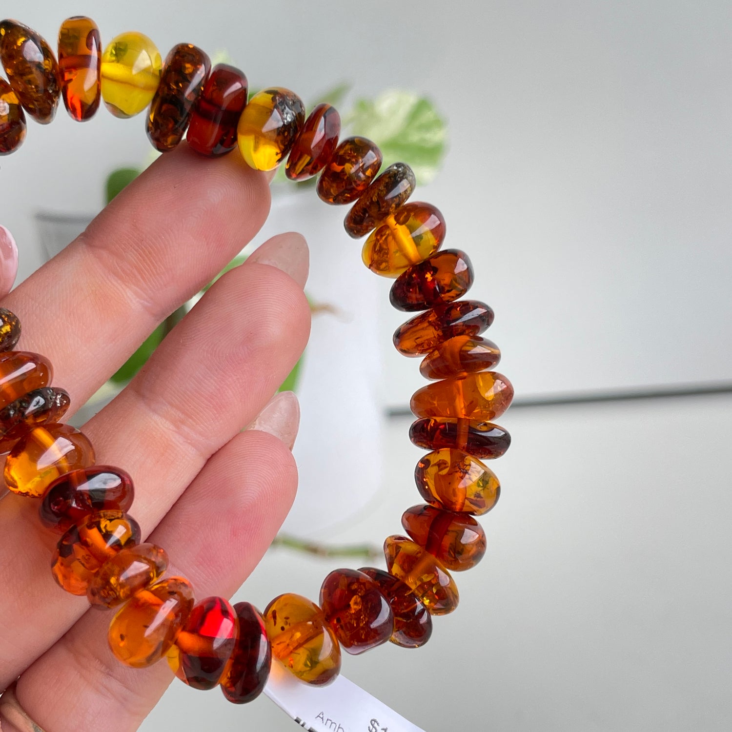 Amber Bracelet Lge Size