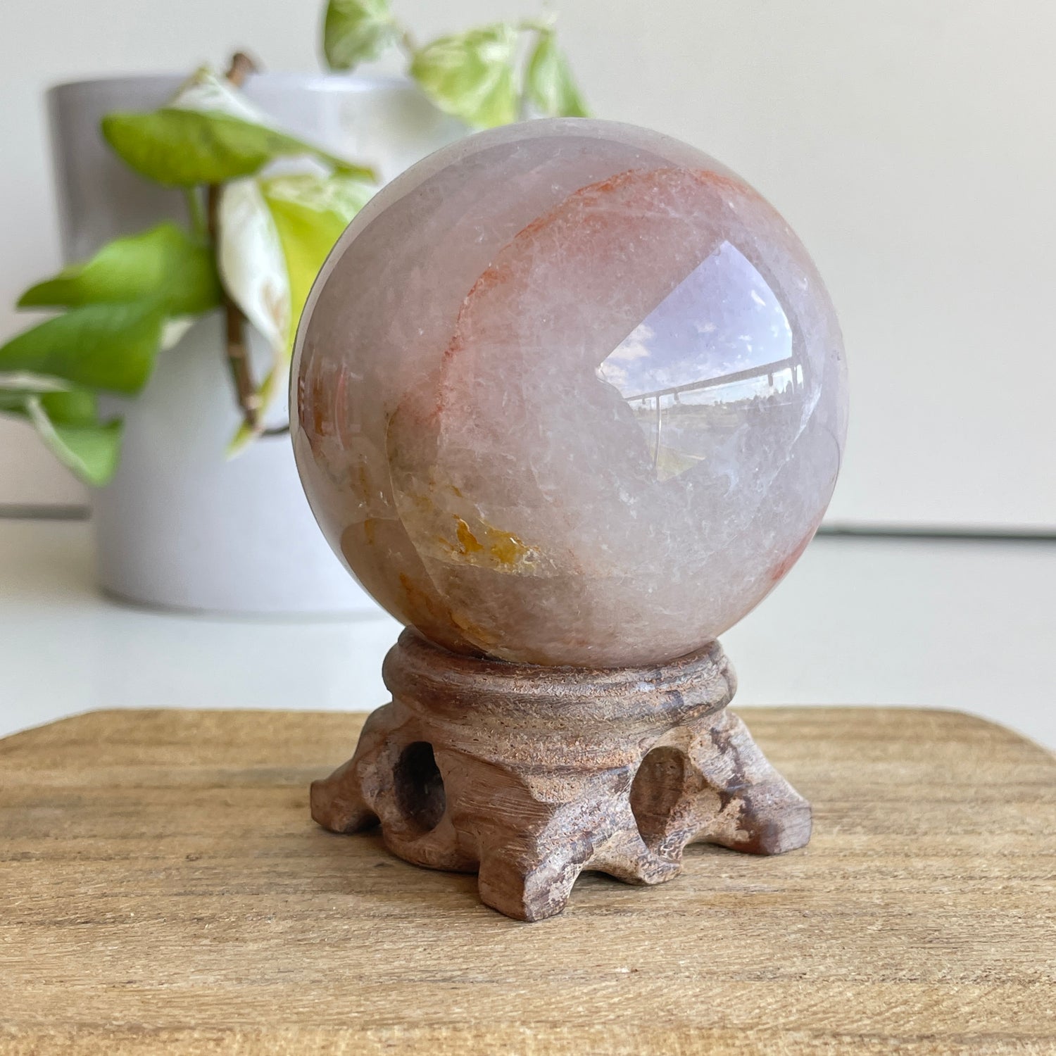 Lithium Quartz Sphere 6.1cm