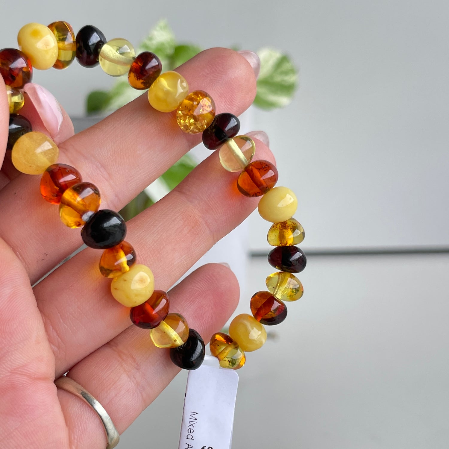 Mixed Amber Bracelet
