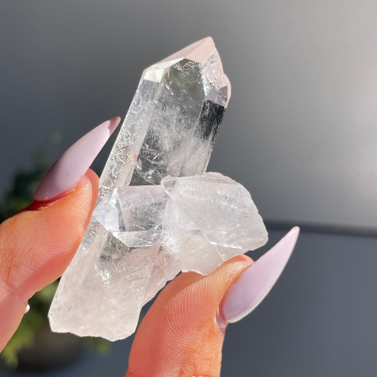 Lemurian Quartz Cluster 30g