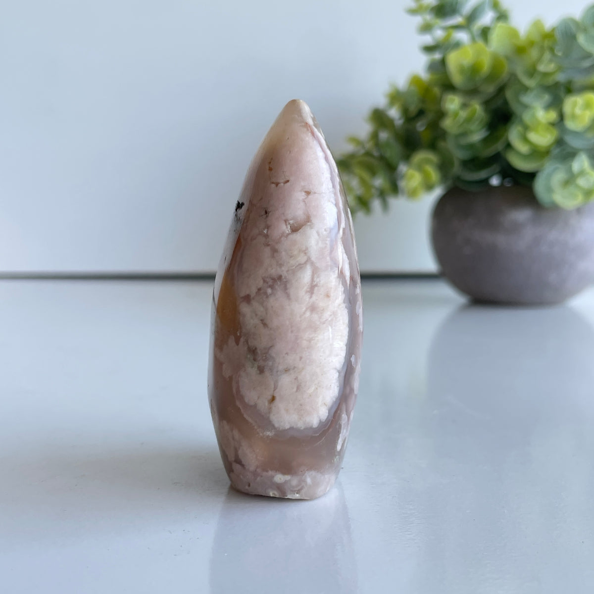 Flower Agate Flame 7.4cm