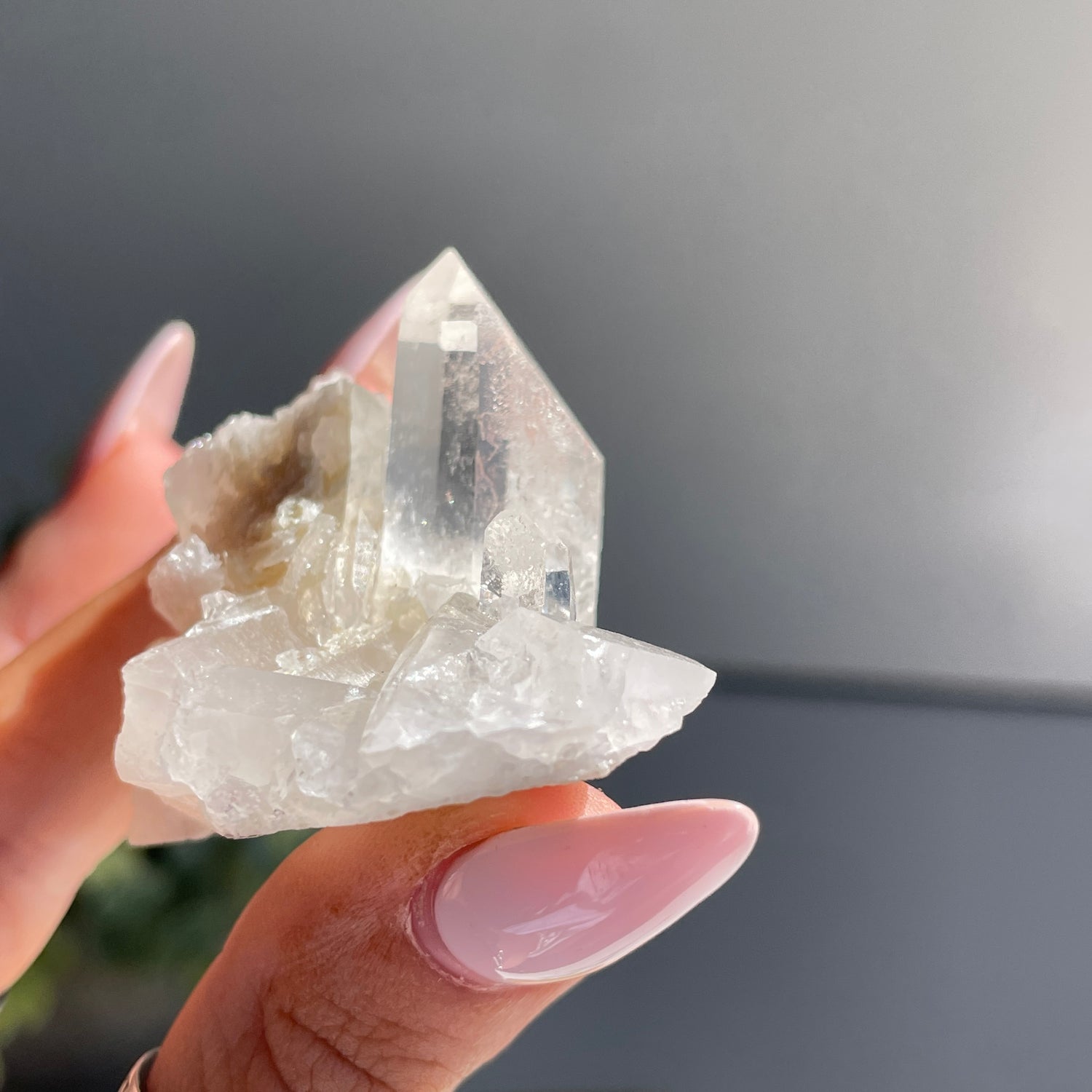 Lemurian Quartz Cluster 40g